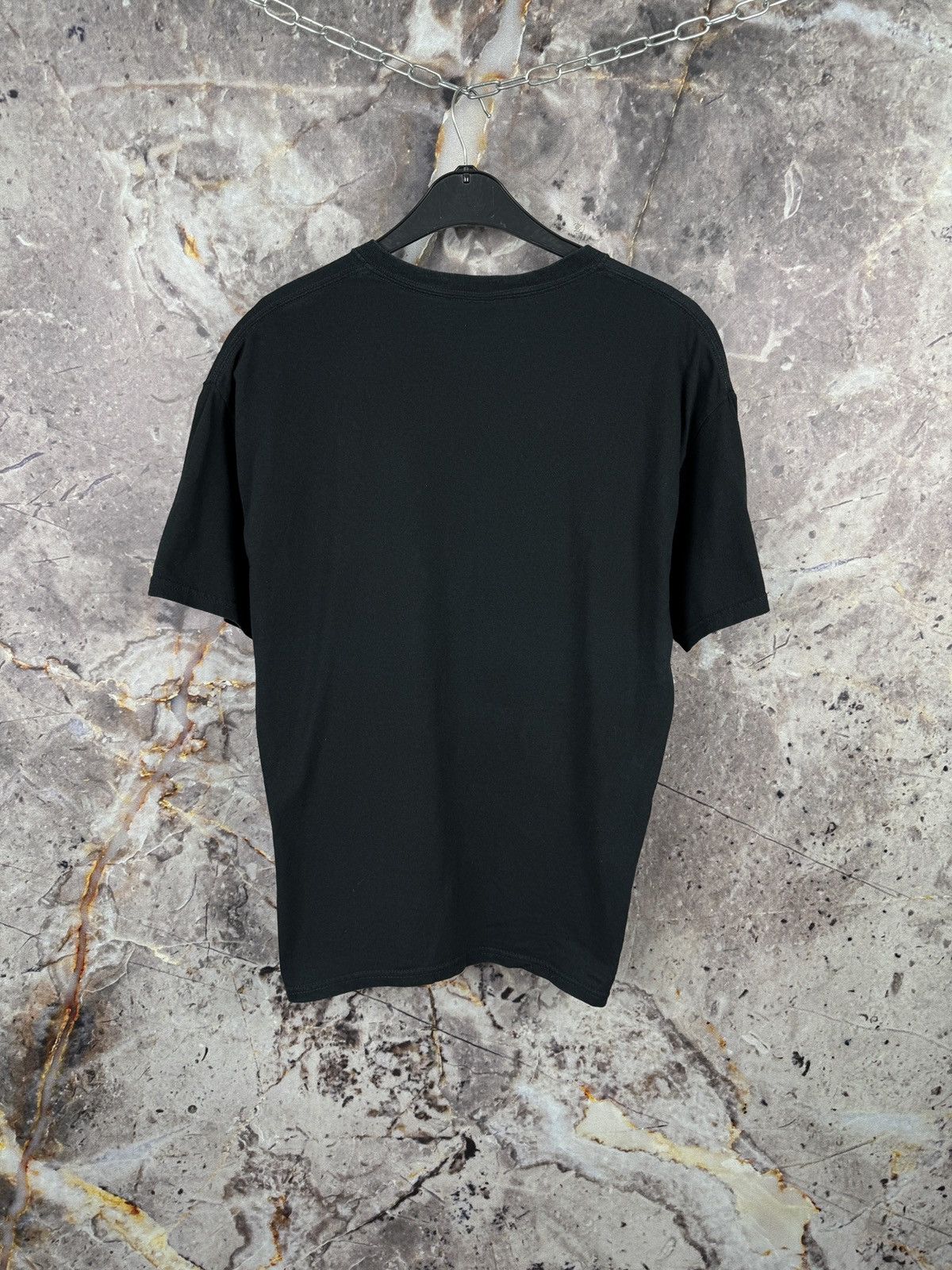 Gildan Guns N’ Roses Skull Top Hat Graphic Band T-Shirt Black Size US L / EU 52-54 / 3 - 12 Thumbnail