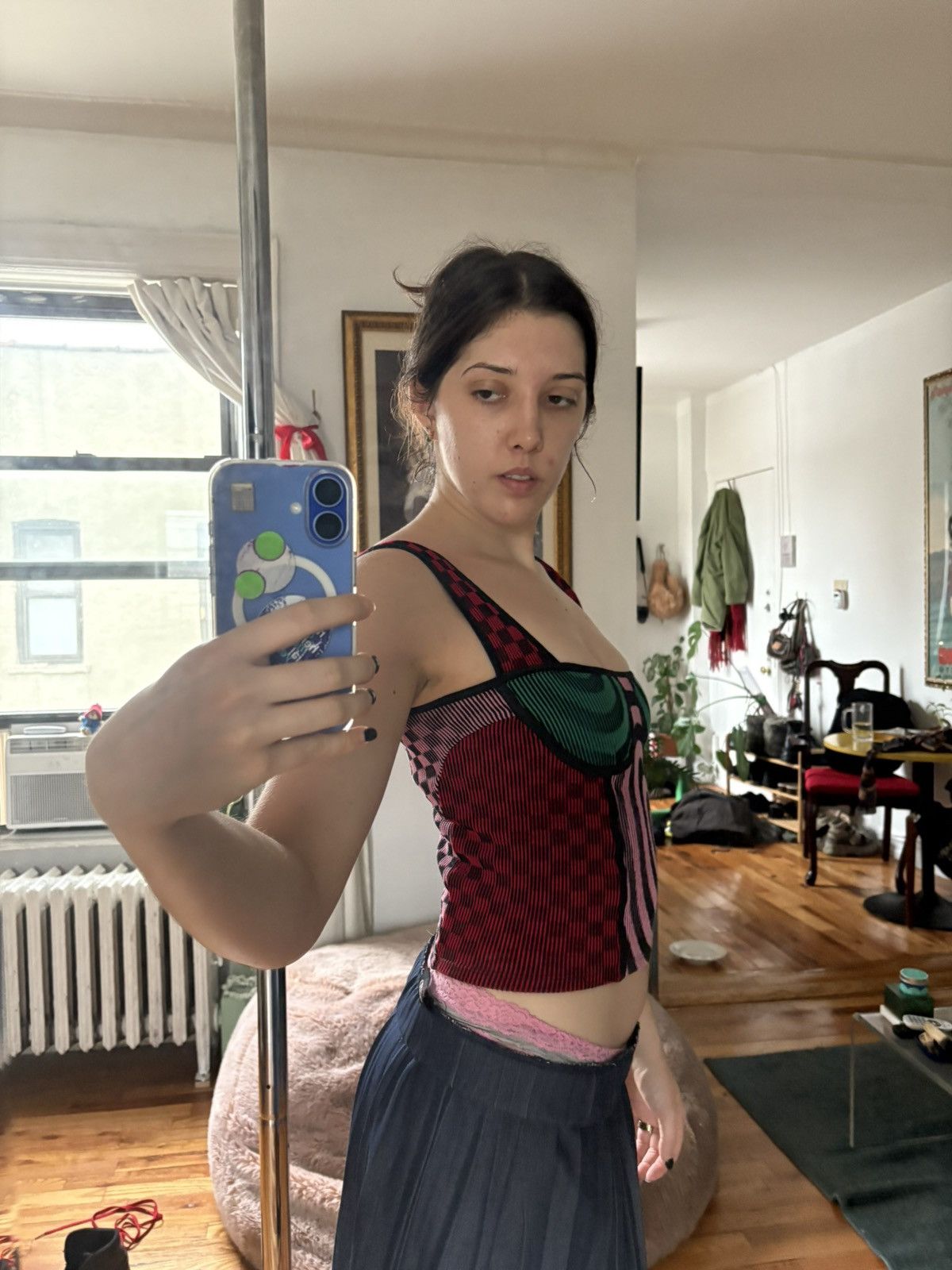 Paolina Russo Paolina Russo Ssense Exclusive Illusion Knit Top Size M / US 6-8 / IT 42-44 - 4 Thumbnail