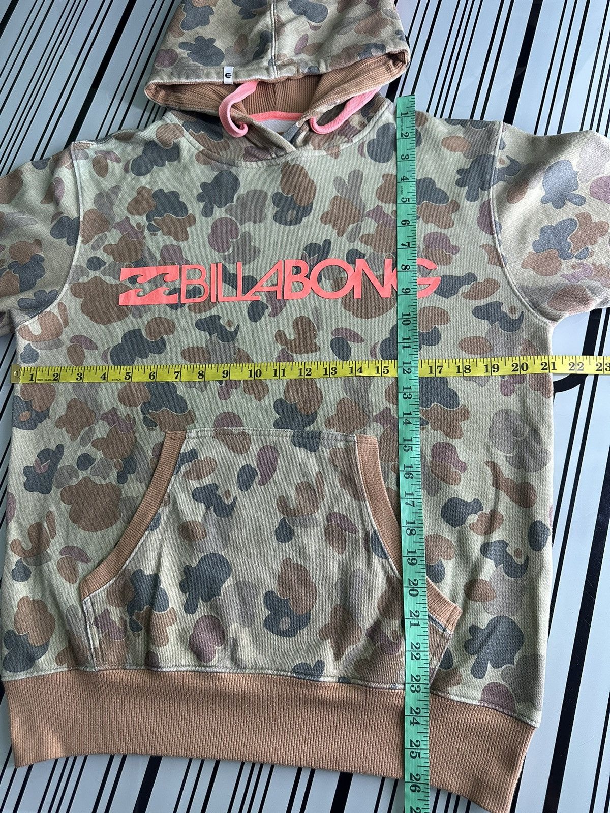 Billabong Billabong Camo Hoodie Sweatshirt Size US M / EU 48-50 / 2 - 12 Thumbnail