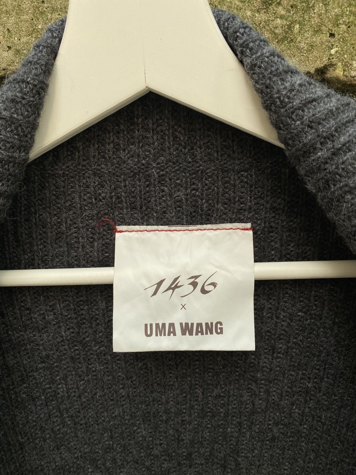 Uma Wang Uma Wang x 1436 Rhombus Assymetrical Sweater Size M / US 6-8 / IT 42-44 - 10 Thumbnail