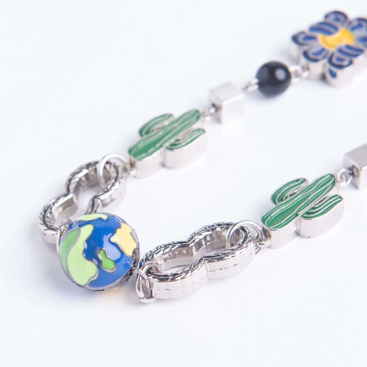 Vintage Retro Punk Stainless Steel Chain Pendant Size ONE SIZE - 2 Thumbnail