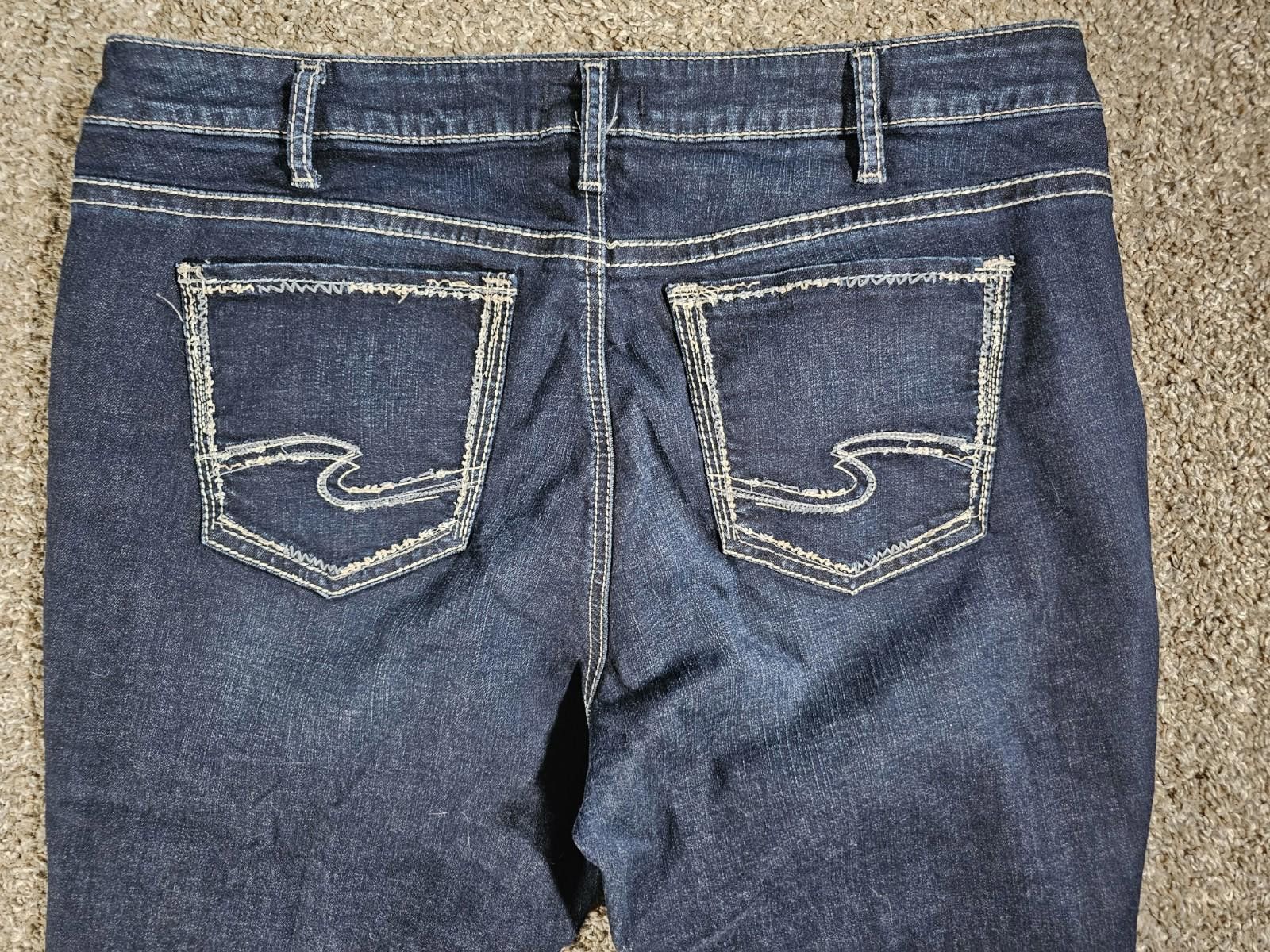 Silver Jeans Co. Silver Jeans SUKI Slim Boot Size 18x33L Size 40" / US 18 - 8 Thumbnail