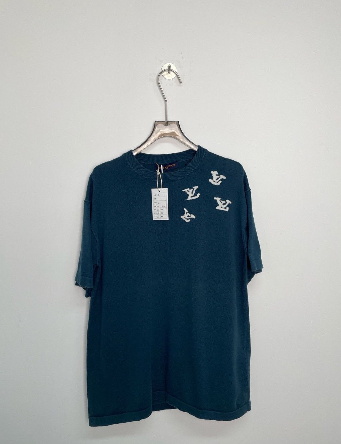 Louis Vuitton Louis Vuitton Pied Piper logo short sleeves 2502-Nextarrow Size US L / EU 52-54 / 3 - 1 Thumbnail