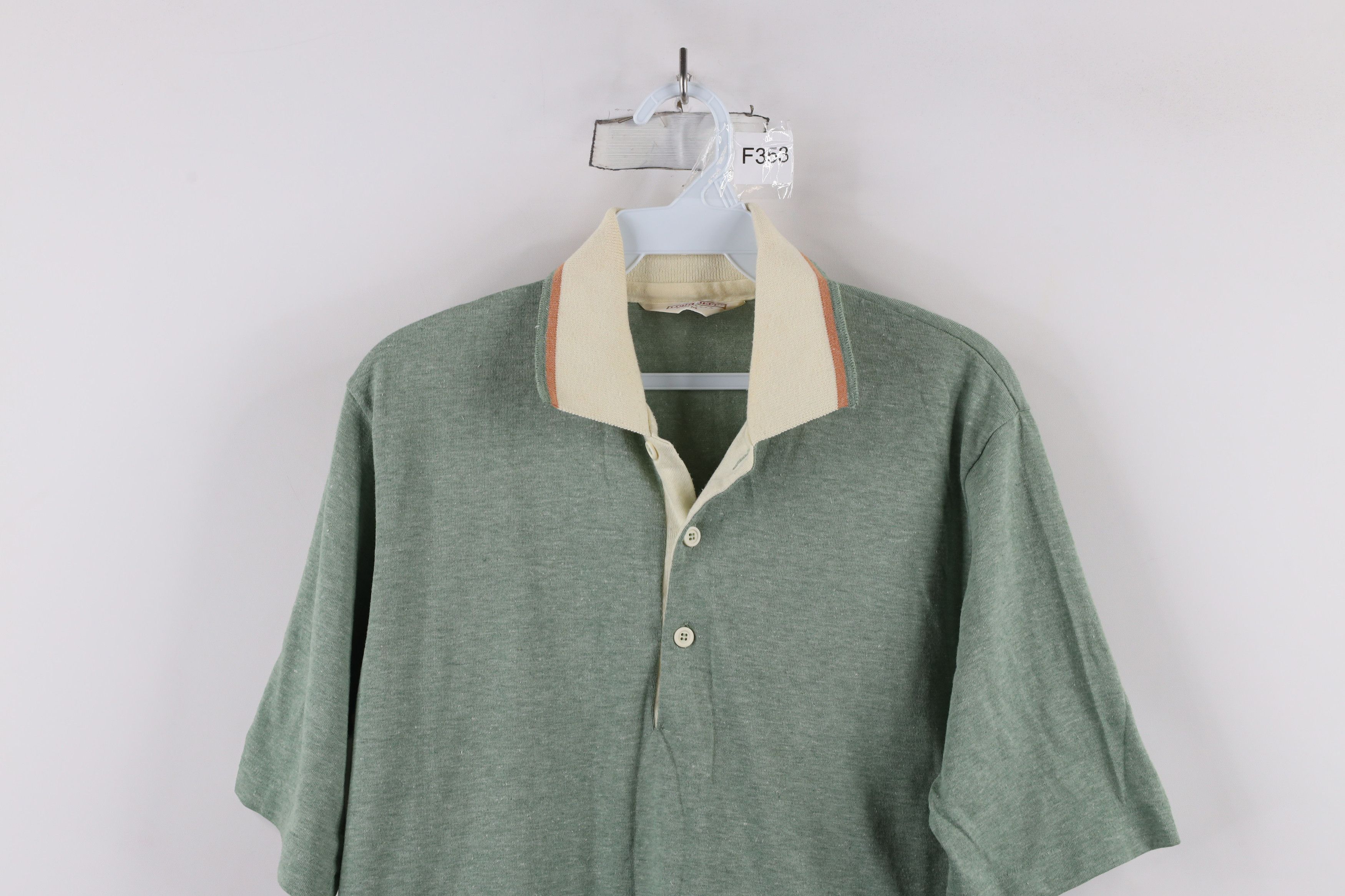 Vintage Vintage 70s Lord Jeff Short Sleeve Collared Polo Shirt USA Size US M / EU 48-50 / 2 - 2 Thumbnail