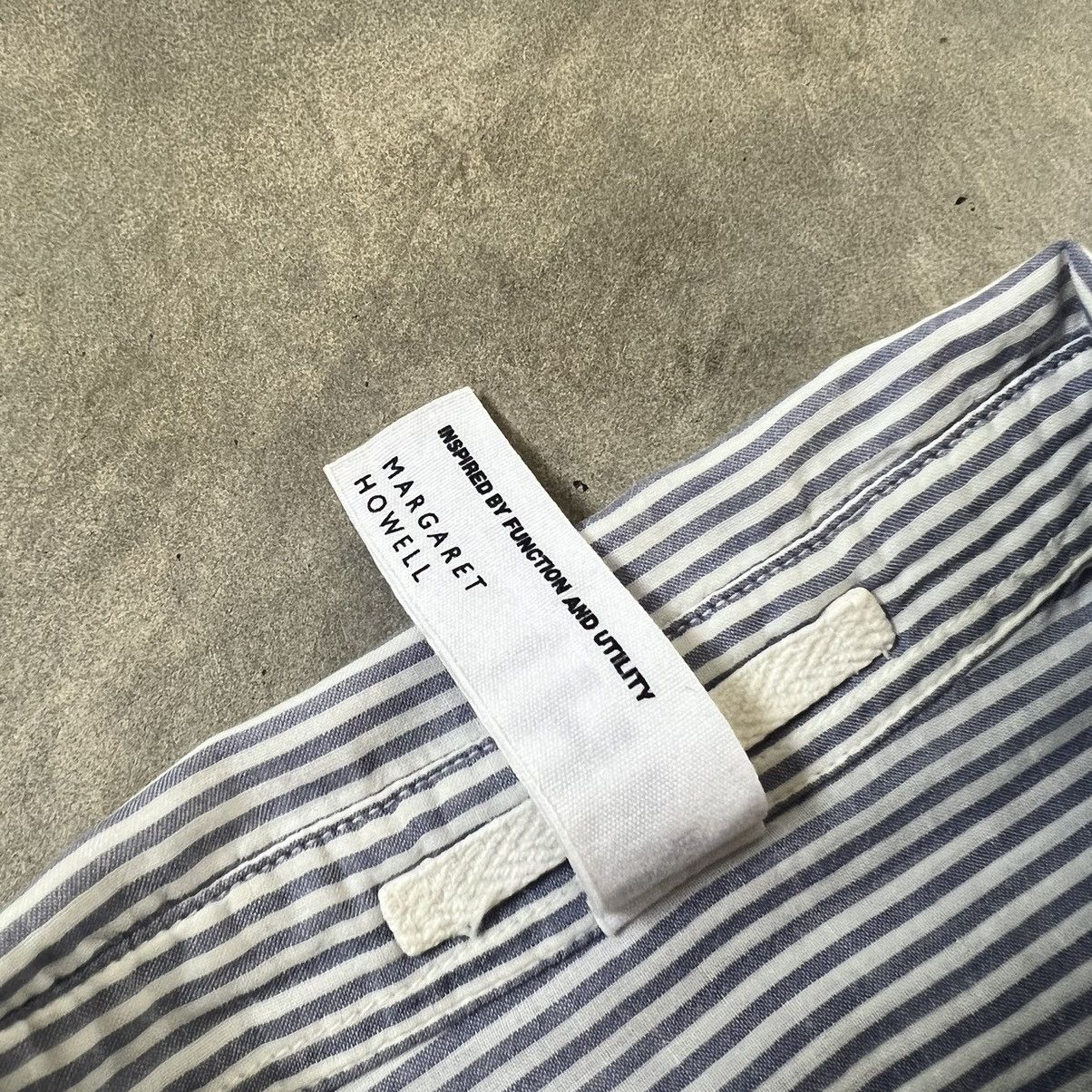 Margaret Howell Margaret Howell Stripe Long Sleeve Button up Shirt Size M / US 6-8 / IT 42-44 - 6 Thumbnail