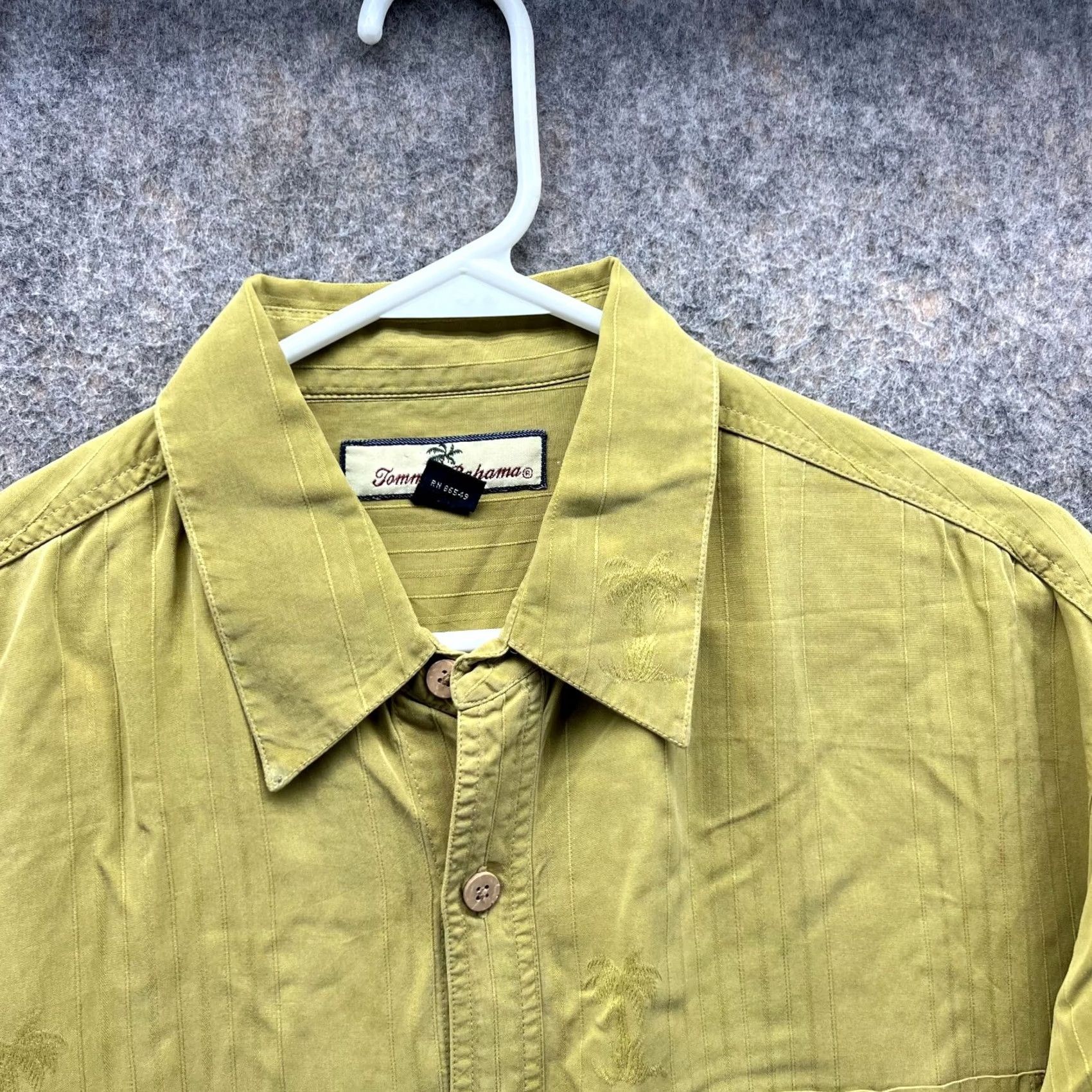 Tommy Bahama VINTAGE Tommy Bahama Shirt Men Medium Adult Green Casual Button Down Silk Pocket Vtg Size US M / EU 48-50 / 2 - 3 Thumbnail
