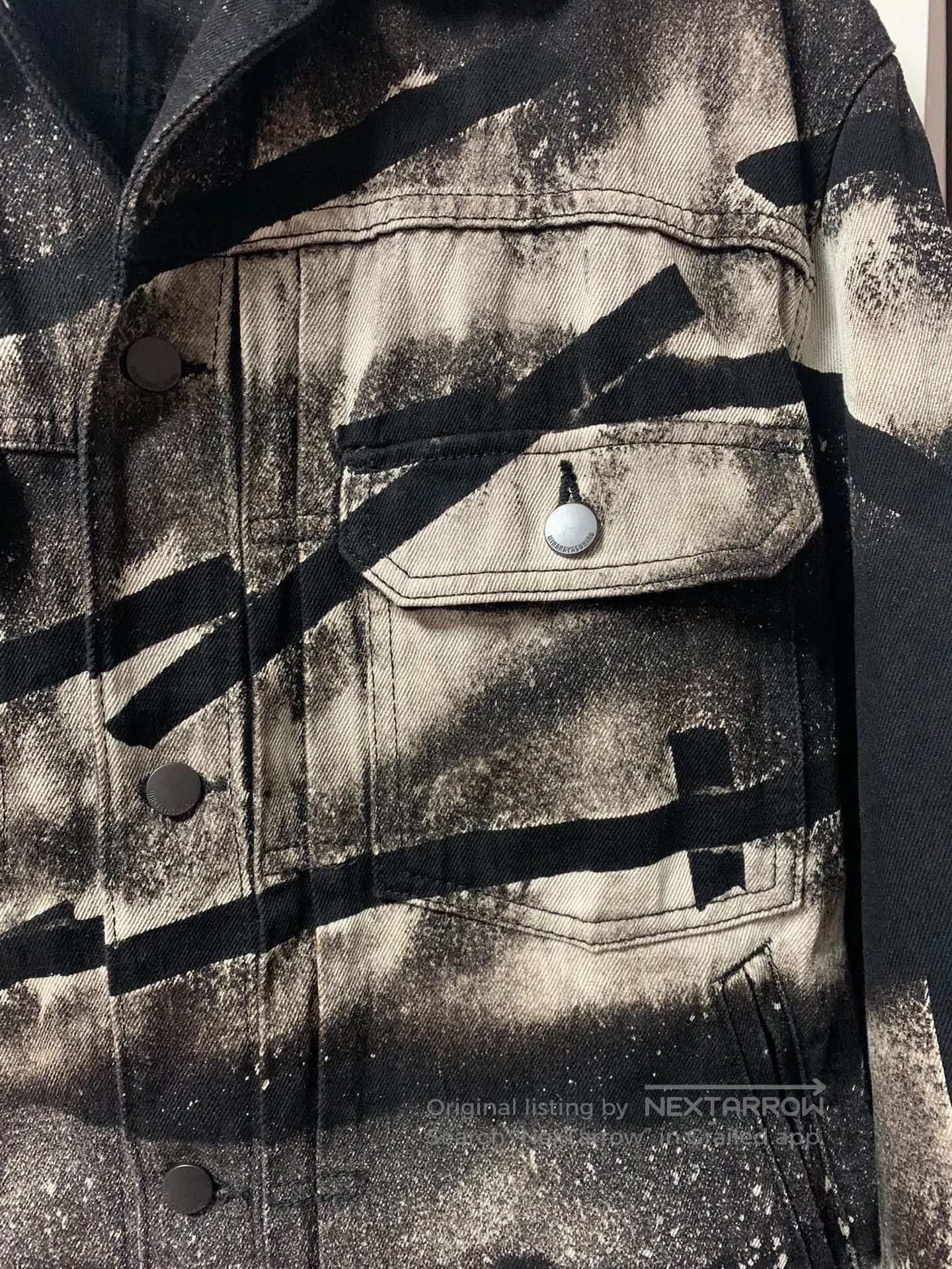 Maison MIHARA YASUHIRO CGJoey Miharayasuhiro Black Denim Jacket. Size US M / EU 48-50 / 2 - 3 Thumbnail