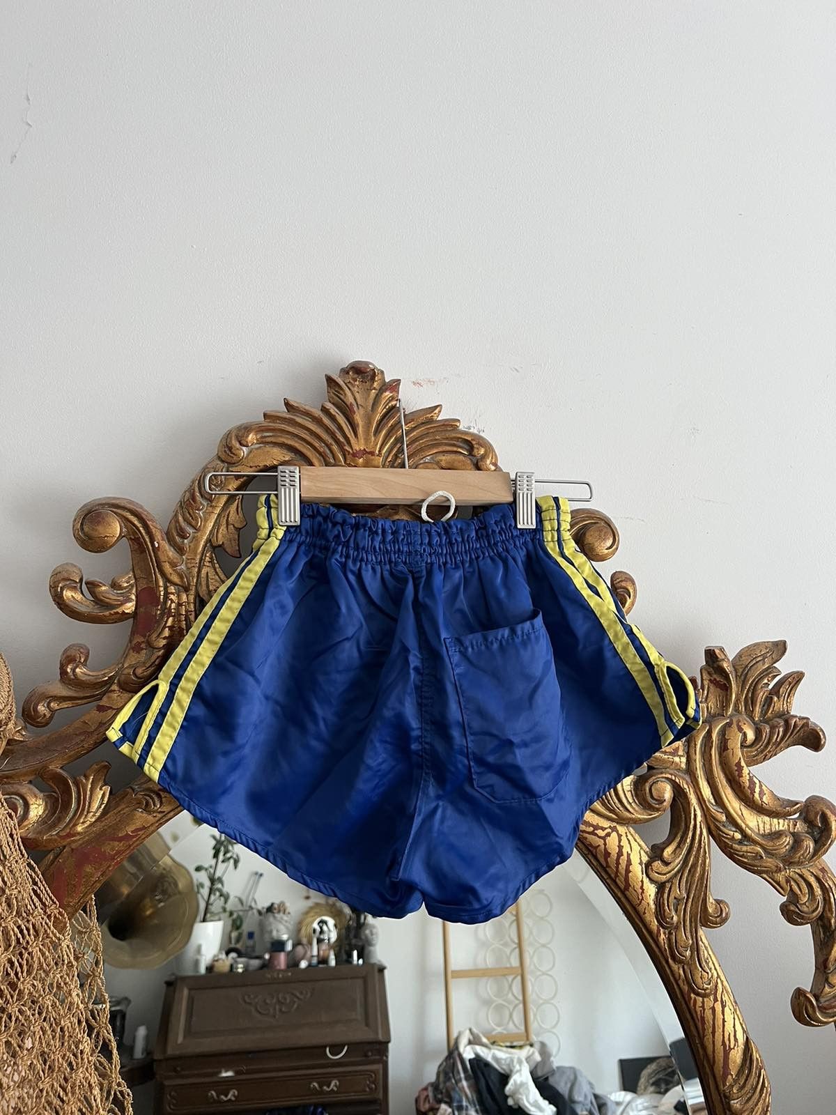 Vintage ADIDAS MADE IN WEST GERMANY SHORTS BLACK VINTAGE RETRO NYLON Size US 33 - 2 Thumbnail