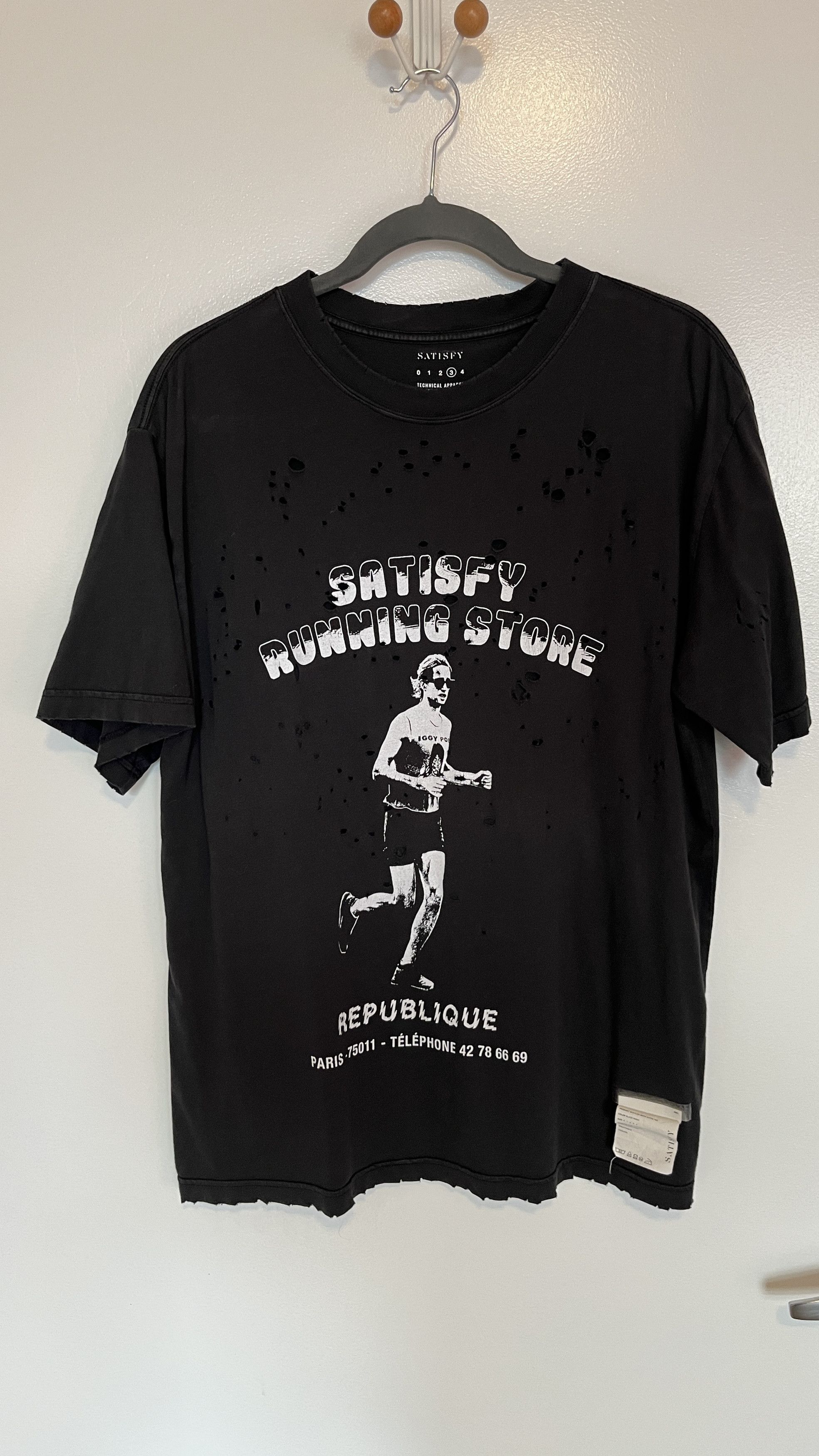 Our Legacy × Satisfy Satisfy x Our Legacy Work Shop Moth Tech T