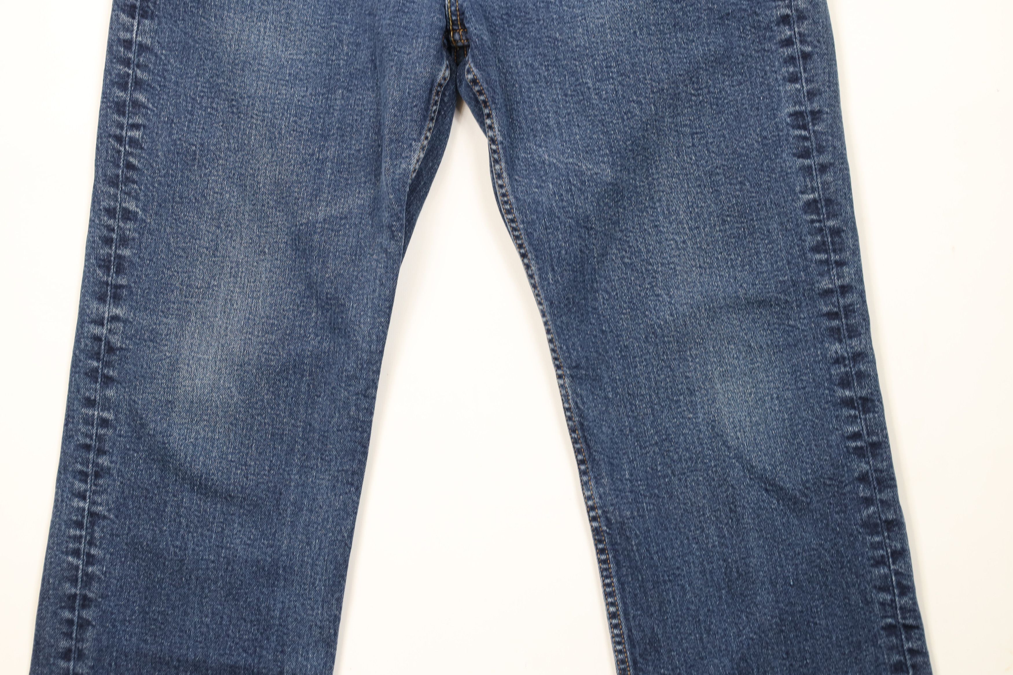 Levi's × Vintage Vintage Y2K Levis 514 Stretch Straight Leg Denim Jeans Blue Size US 36 / EU 52 - 3 Thumbnail