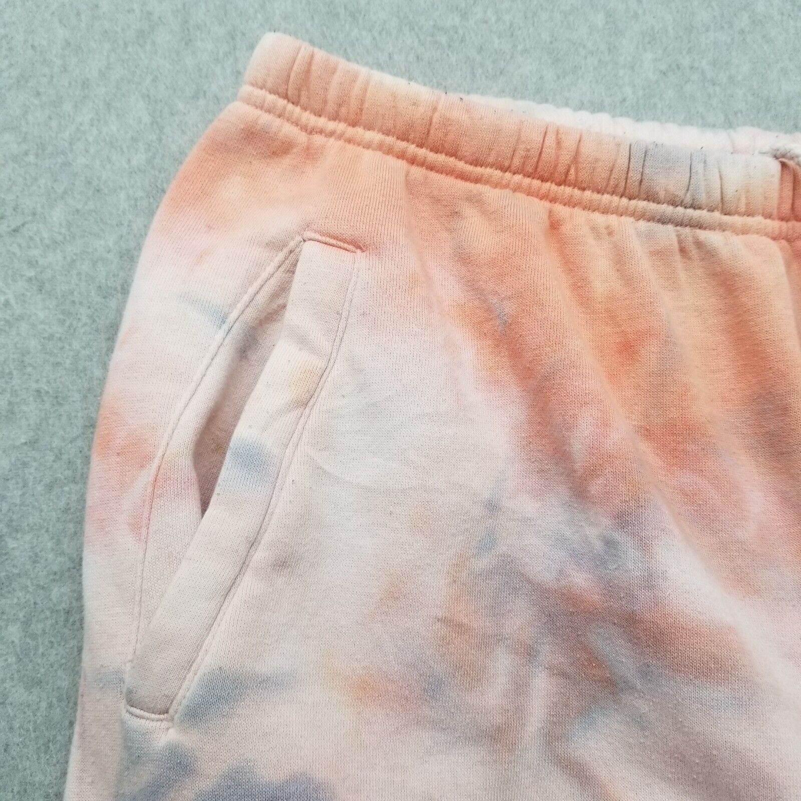 Other Clickbait Pants Womens Tie Dye Pockets Spell Out Logo Jogger Size 28" / US 6 / IT 42 - 5 Thumbnail