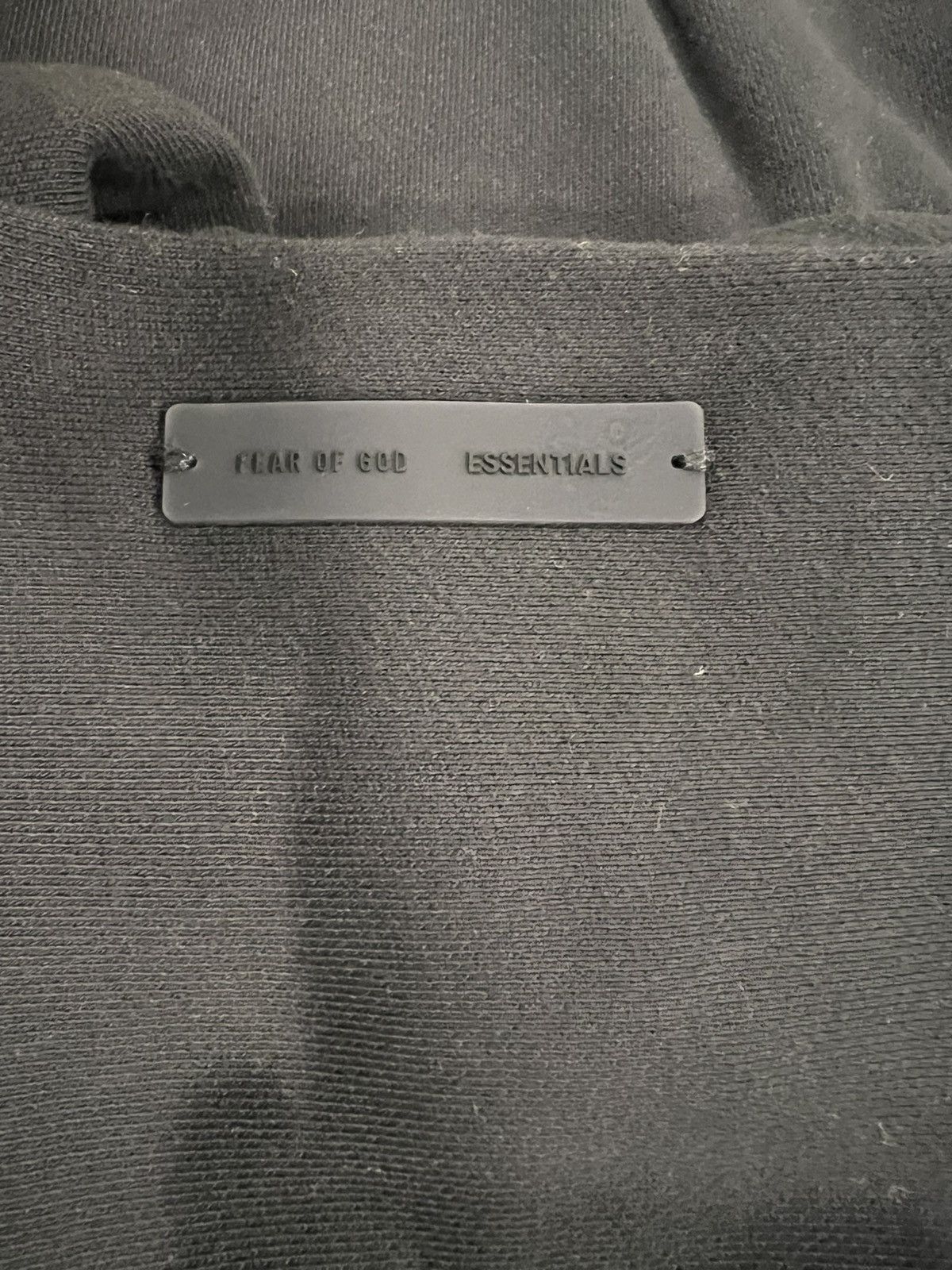 Fear of God Fear of god Essentials Jet Black Small Hoodie Size US S / EU 44-46 / 1 - 5 Thumbnail