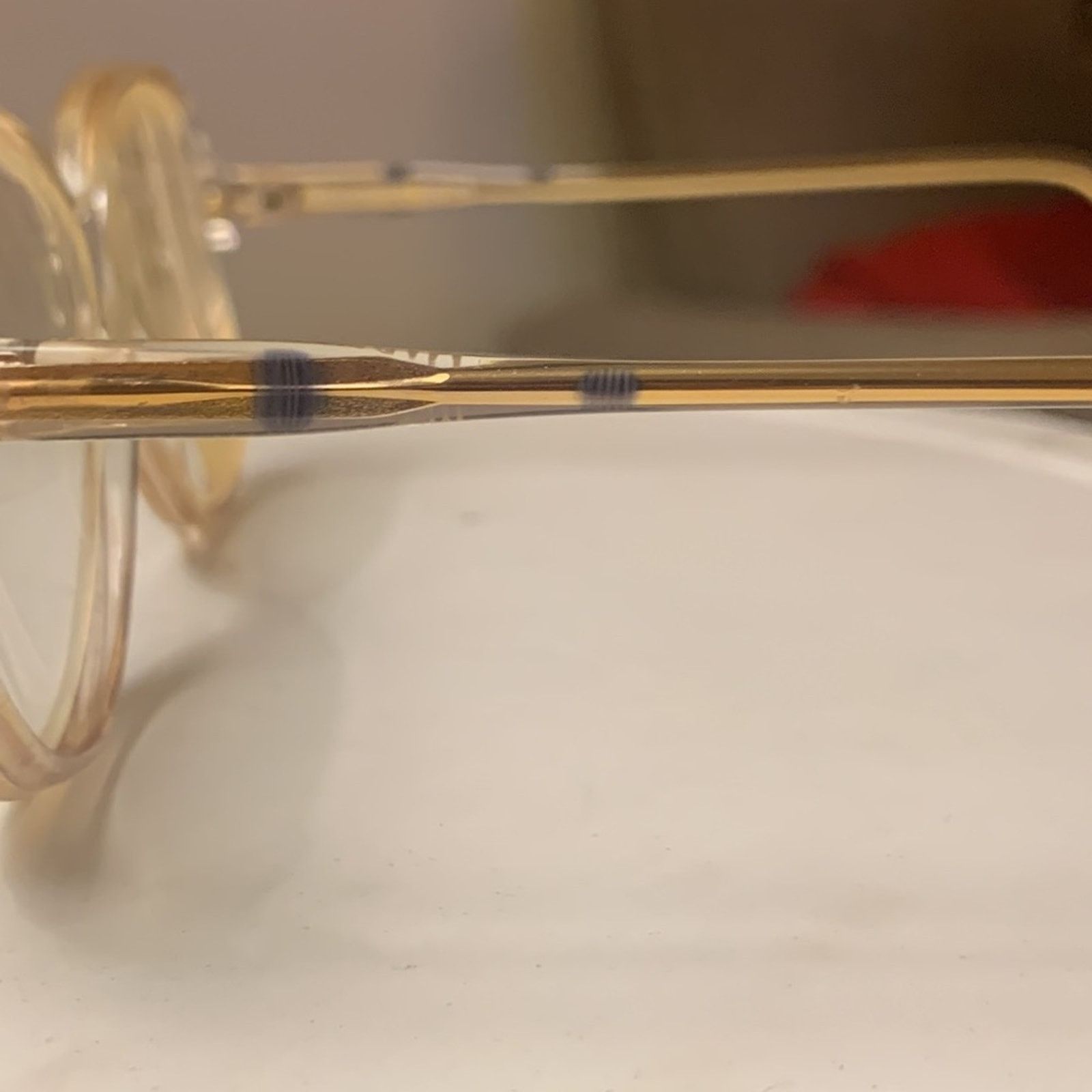 Vintage 70’s 80’s oversized Italian eyeglass frames Golden Girls Size ONE SIZE - 4 Thumbnail