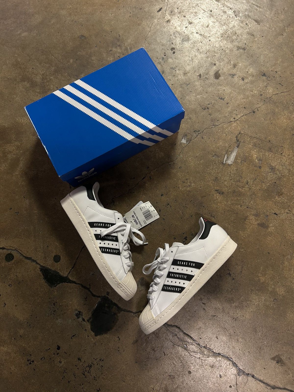 Adidas × Human Made Human made Adidas superstar80s Size US 8 / EU 41 - 1 Thumbnail