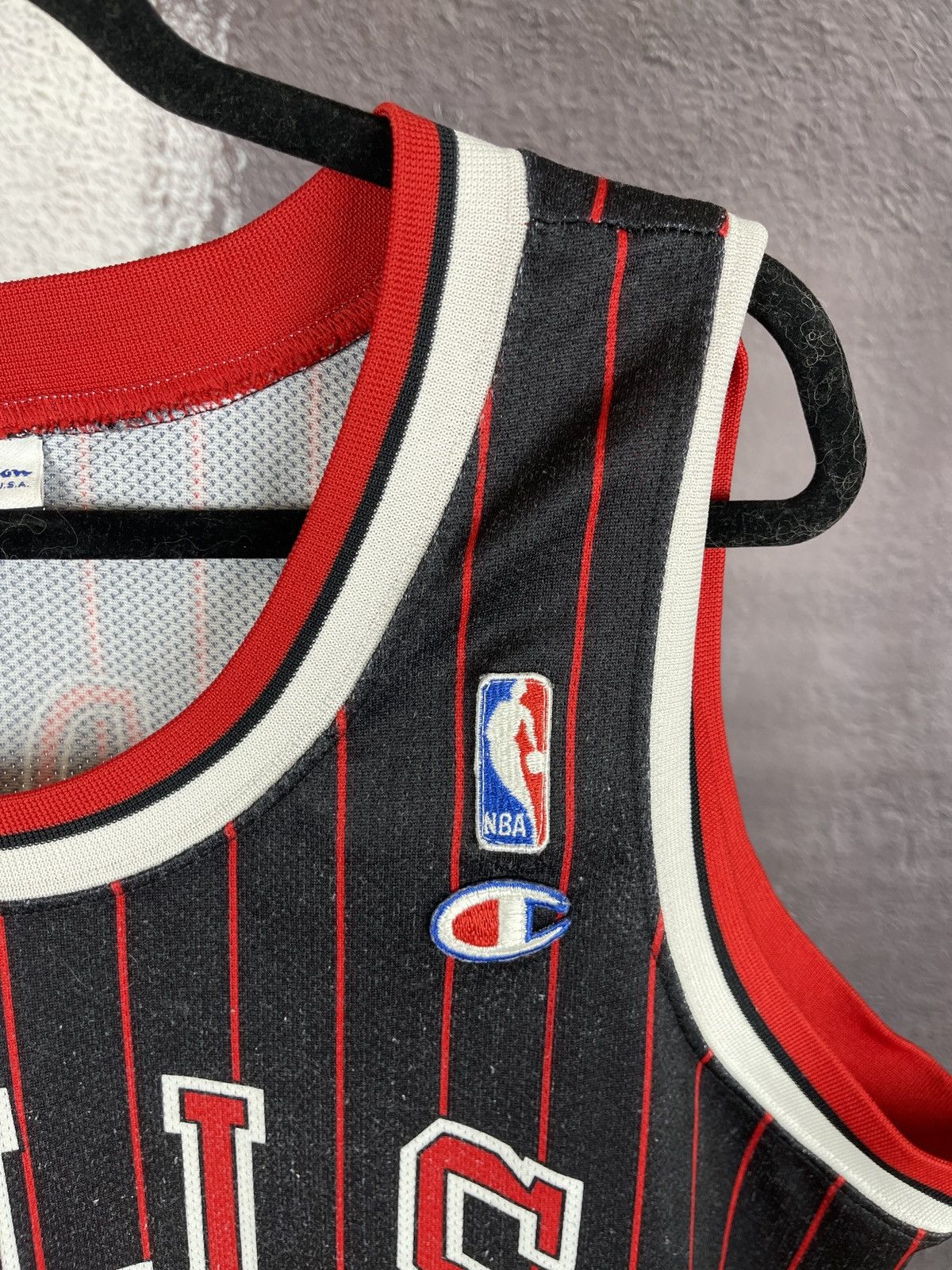 Champion Champion vintage 90s #91 Dennis Rodman NBA jersey Size US L / EU 52-54 / 3 - 8 Thumbnail