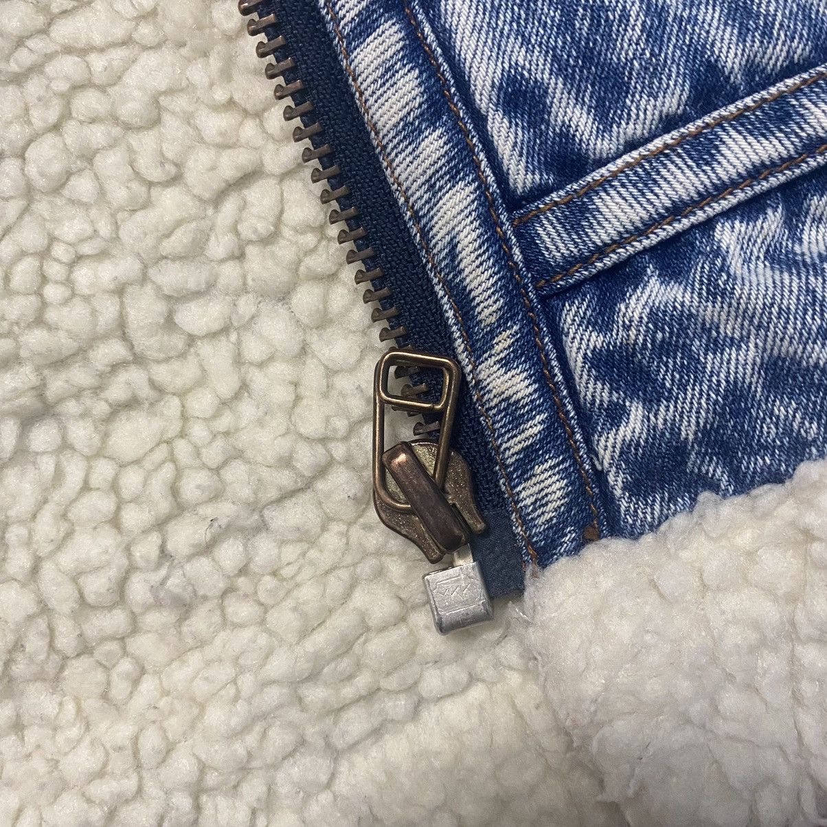 Japanese Brand Sherpa Denim Jacket Acid Wash Vintage Hacienda Winter Size US L / EU 52-54 / 3 - 6 Thumbnail