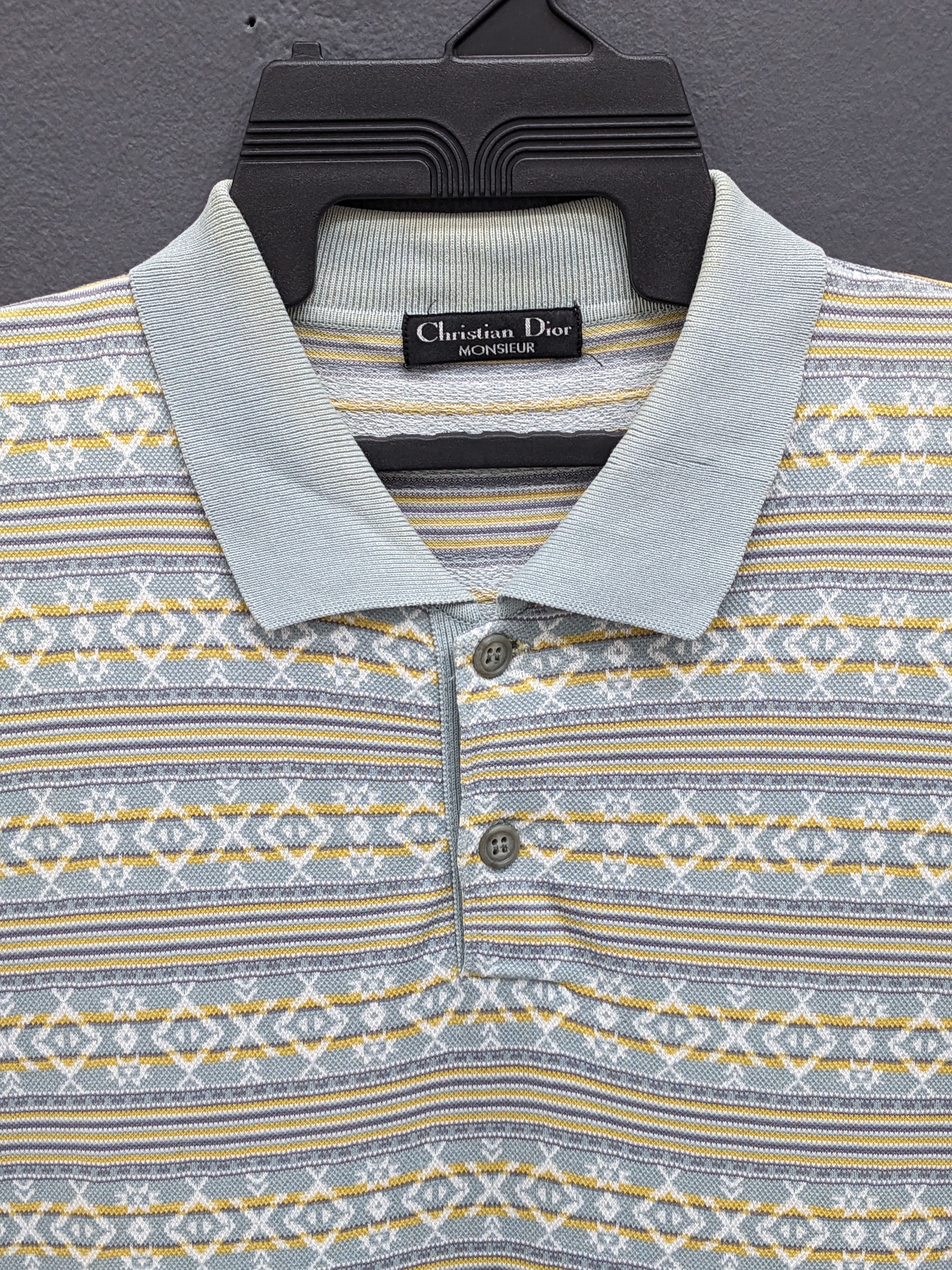 Christian Dior Monsieur 🔥LAST DROP BEFORE DELETE🔥 CHRISTIAN DIOR POLO SHIRT Size US L / EU 52-54 / 3 - 3 Thumbnail