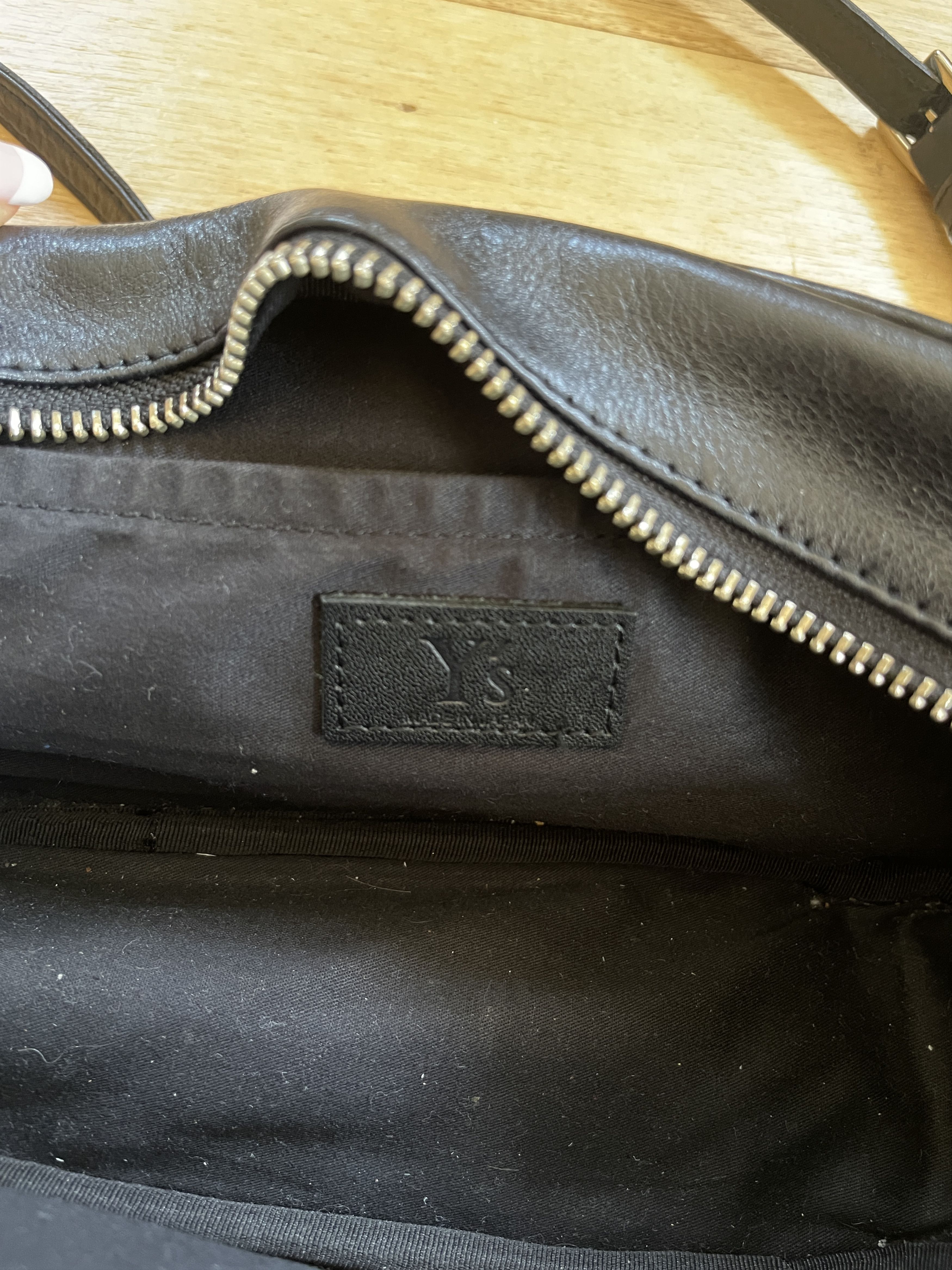 Y's Y’s Kiss Lock Leather Bag Size ONE SIZE - 5 Thumbnail