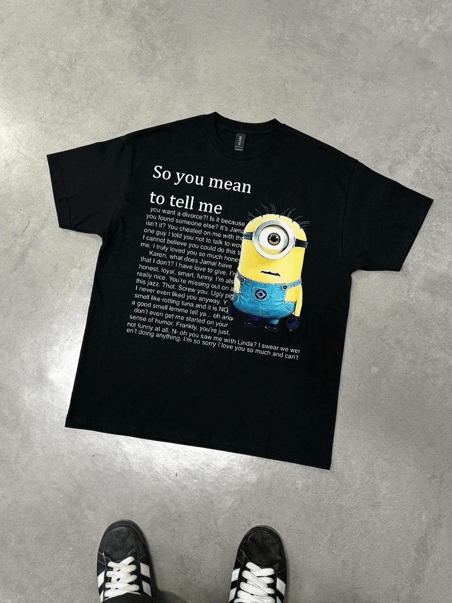 Other MATH Brainrot Minion Tee Size US L / EU 52-54 / 3 - 1 Thumbnail