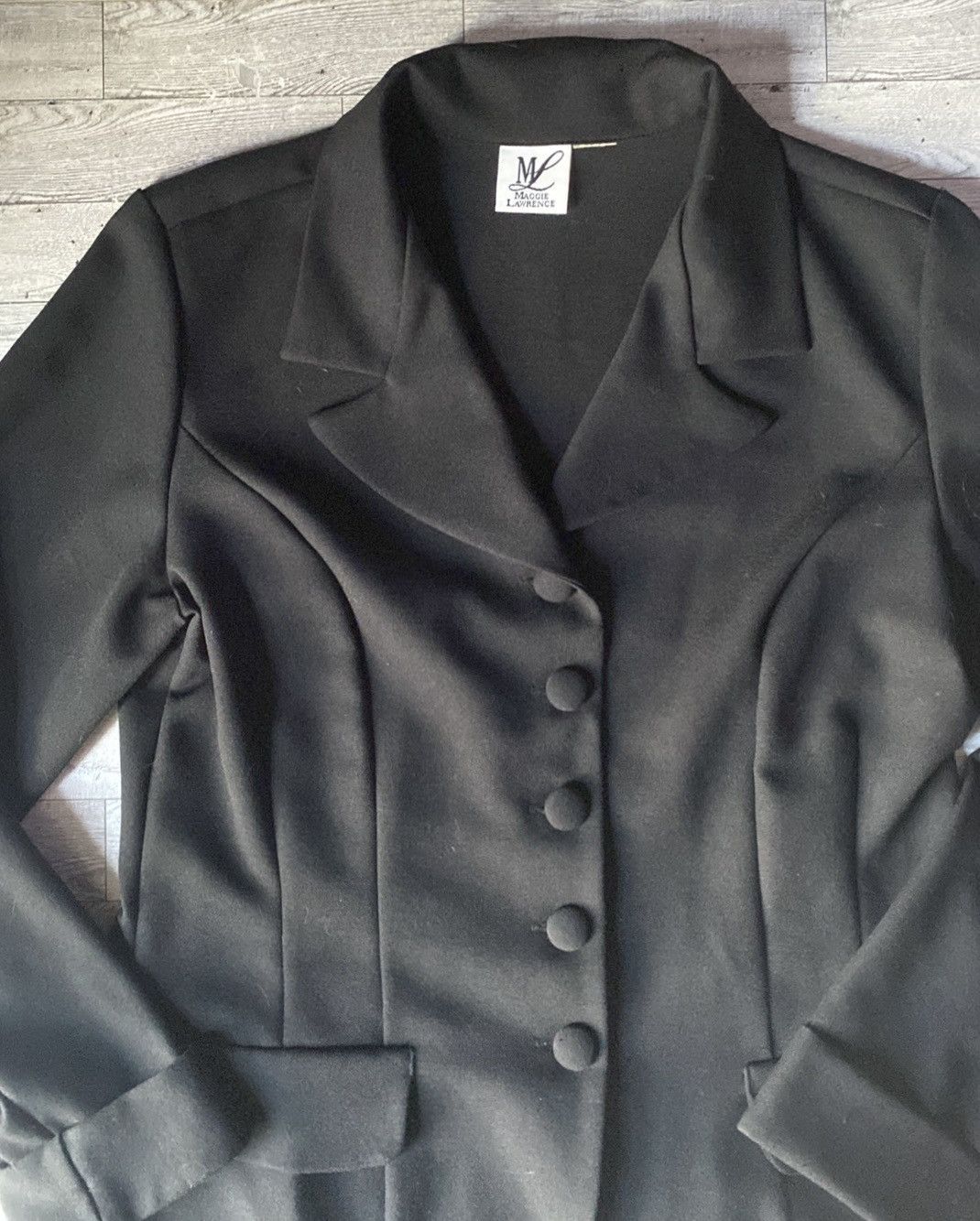 Vintage Maggie Lawrence, Vintage, Basic, Oversized Fitted Blazer Size ONE SIZE - 7 Thumbnail