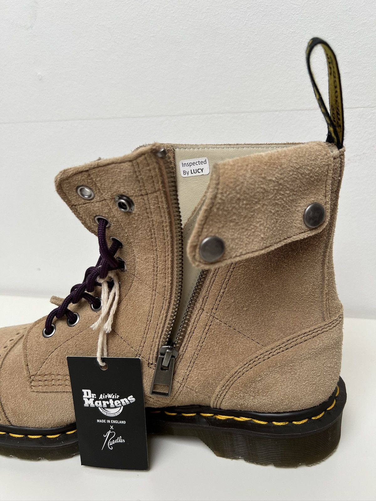 Dr. Martens × Needles Dr. Martens 1406 x Needles Zip Boot Size US 10 / EU 43 - 18 Thumbnail