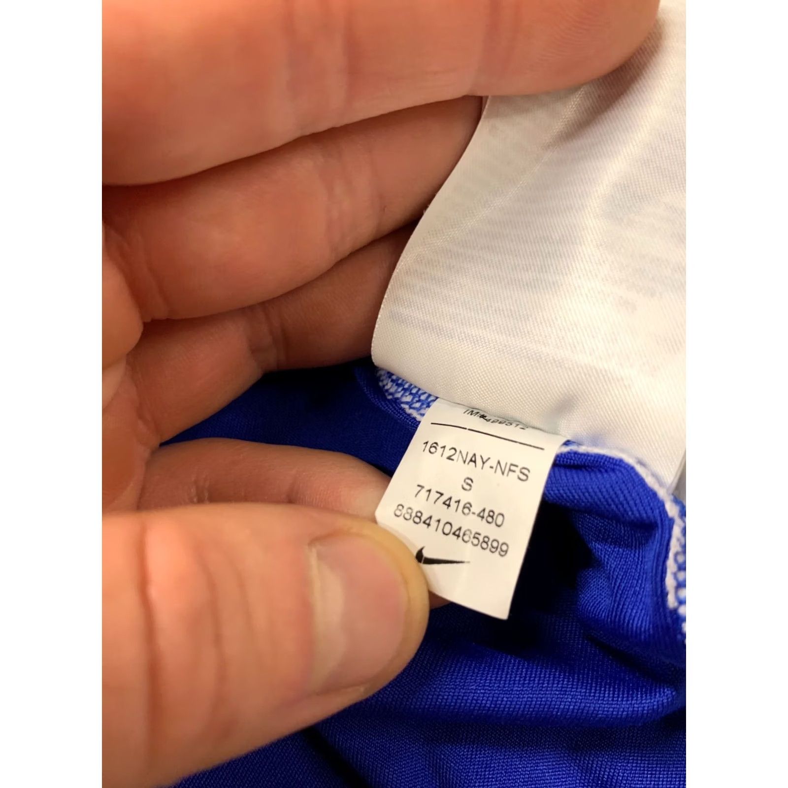 Nike Nike DRI-FIT Original 2016 RUN Running Women Vest Sleeveless Shirt Jersey S Navy Blue White XS? Size S / US 4 / IT 40 - 6 Thumbnail