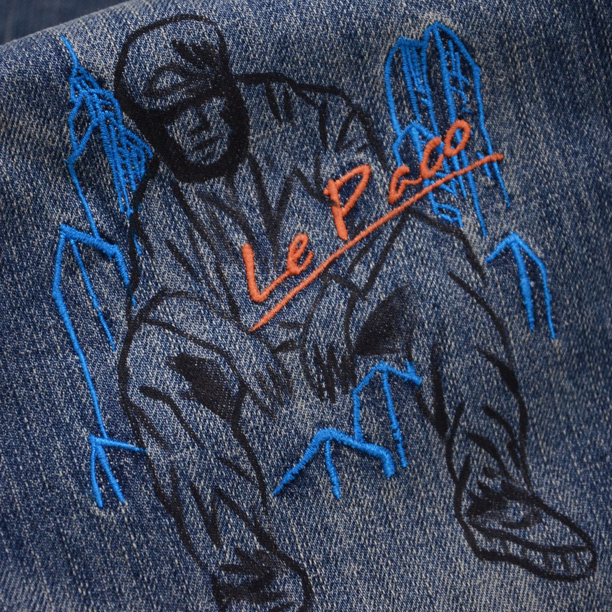 Other Le Paco Jeans Y2K Relaxed Fit Hiphop New York Streetwear Size US 30 / EU 46 - 12 Thumbnail