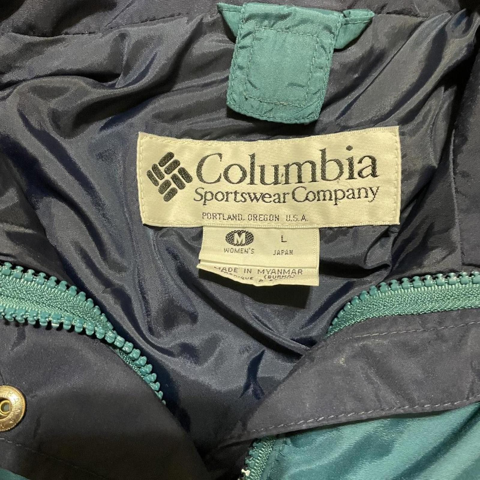 Columbia Columbia Sportswear Women's M Blue/Black Button-Up Ski Coat Size M / US 6-8 / IT 42-44 - 3 Thumbnail