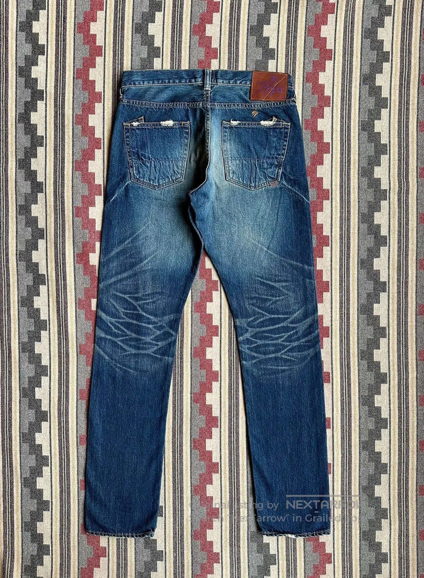 Prps Prps Destroyed Distressed Denim Jeans. Size US 32 / EU 48 - 2 Thumbnail