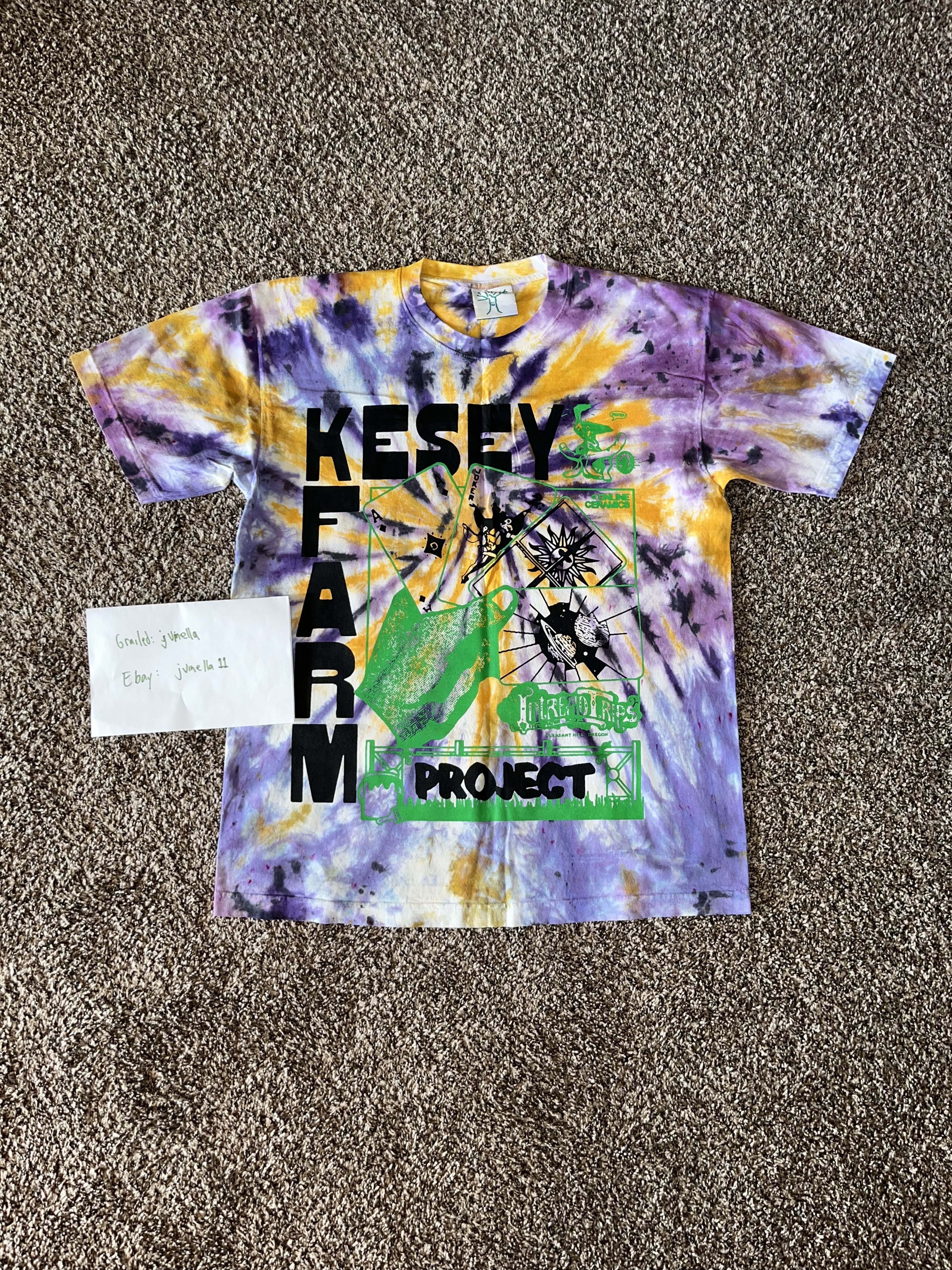 Online Ceramics Online ceramics kesey project tee size L brand new Size US L / EU 52-54 / 3 - 1 Thumbnail