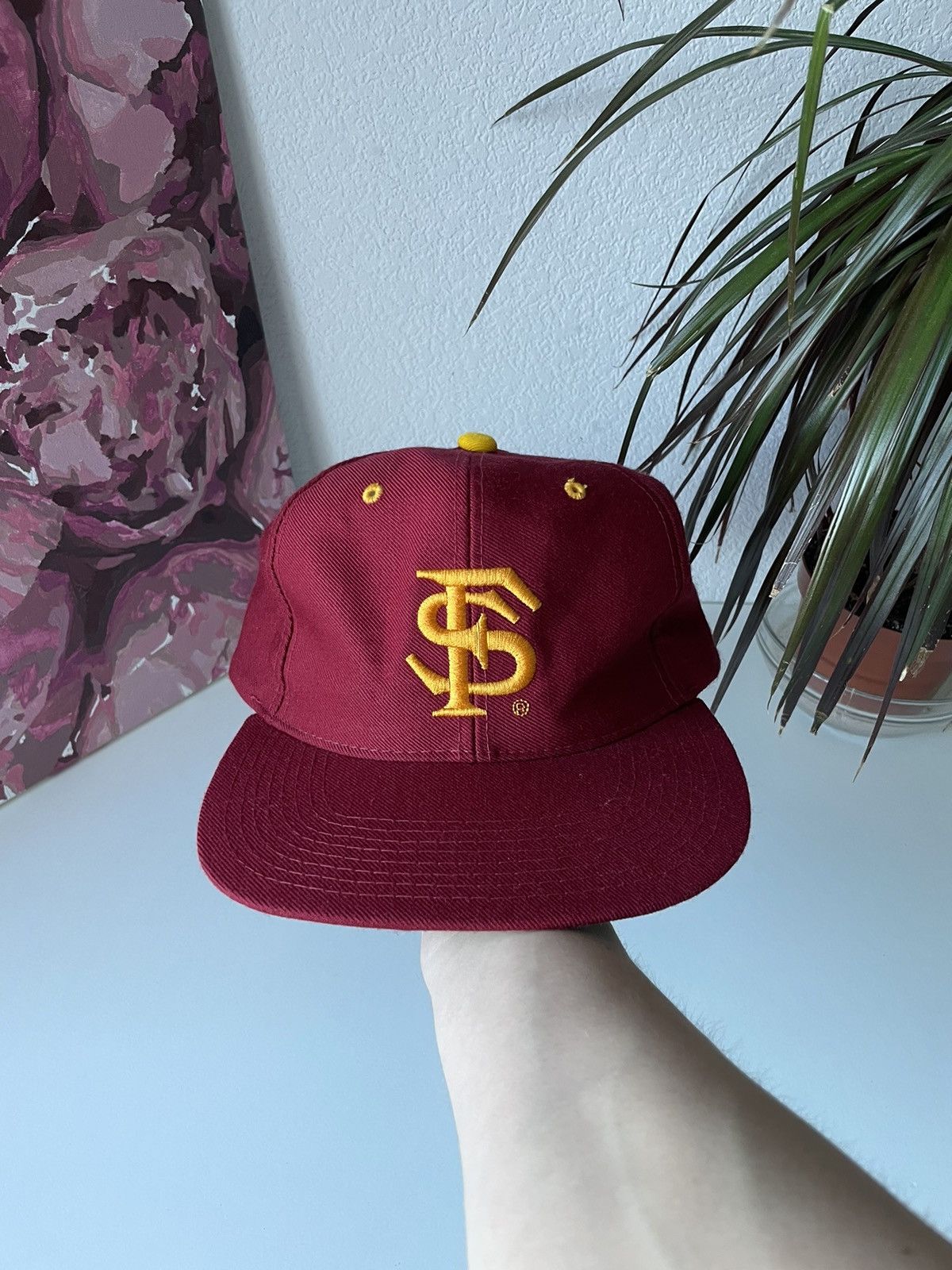 NFL × Vintage *RARE*VTG Florida State Seminoles New Era Pro Model Hats Cap Size ONE SIZE - 3 Thumbnail