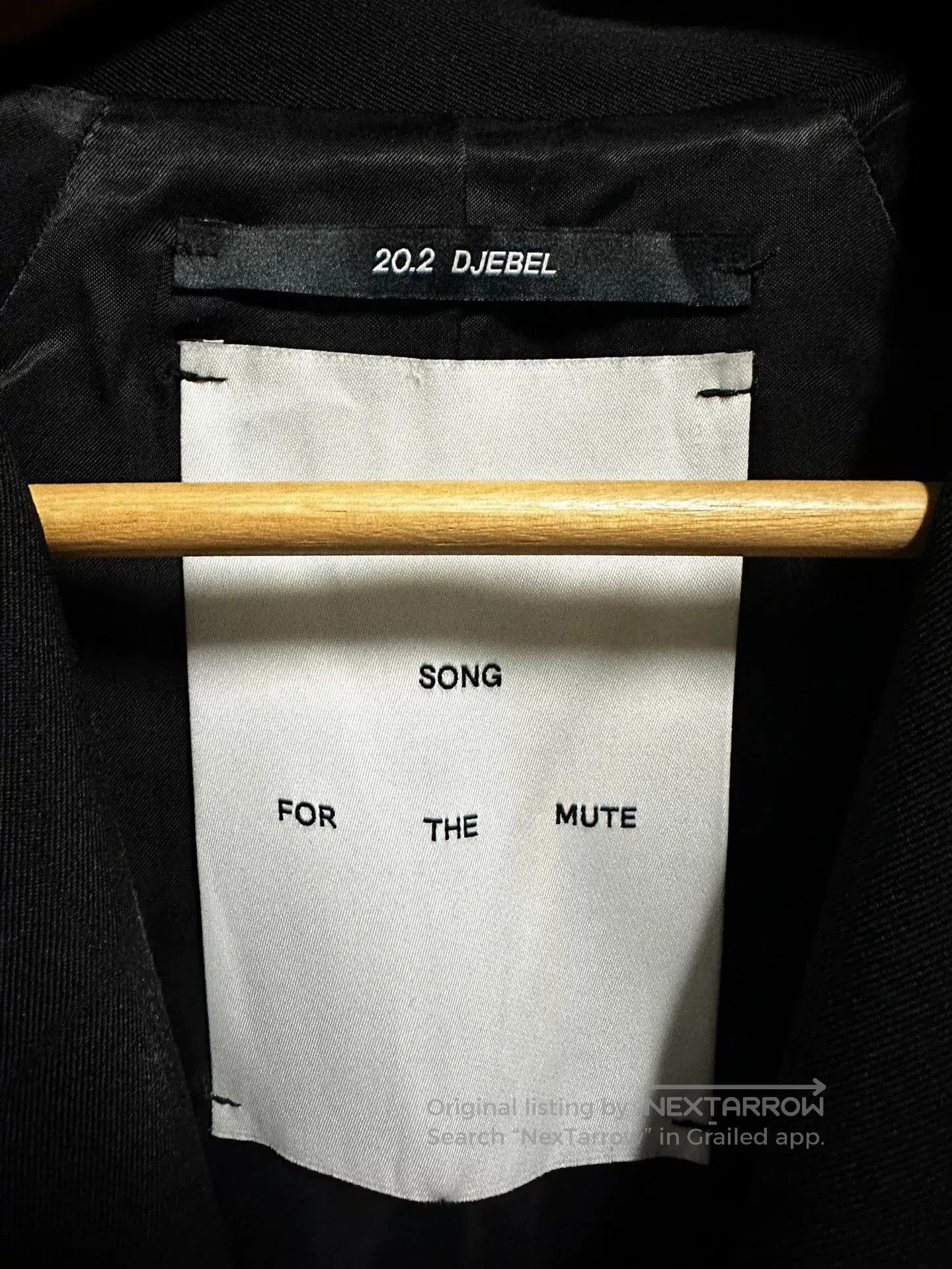 Song For The Mute SFTM 20.2 DJEBEL Long Coat. Size US S / EU 44-46 / 1 - 5 Thumbnail