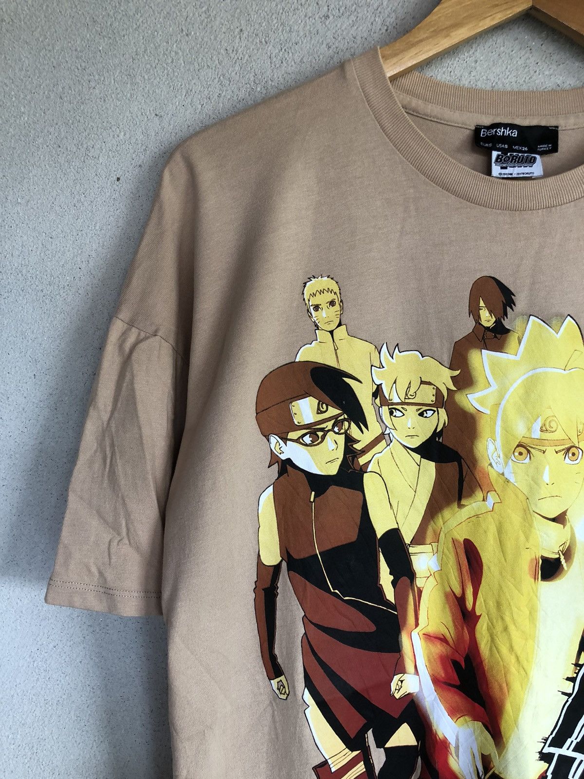 Anime × Bershka × Vintage Bershka X Japanese Anime Boruto Full Chracter Tshirts Size US L / EU 52-54 / 3 - 4 Thumbnail