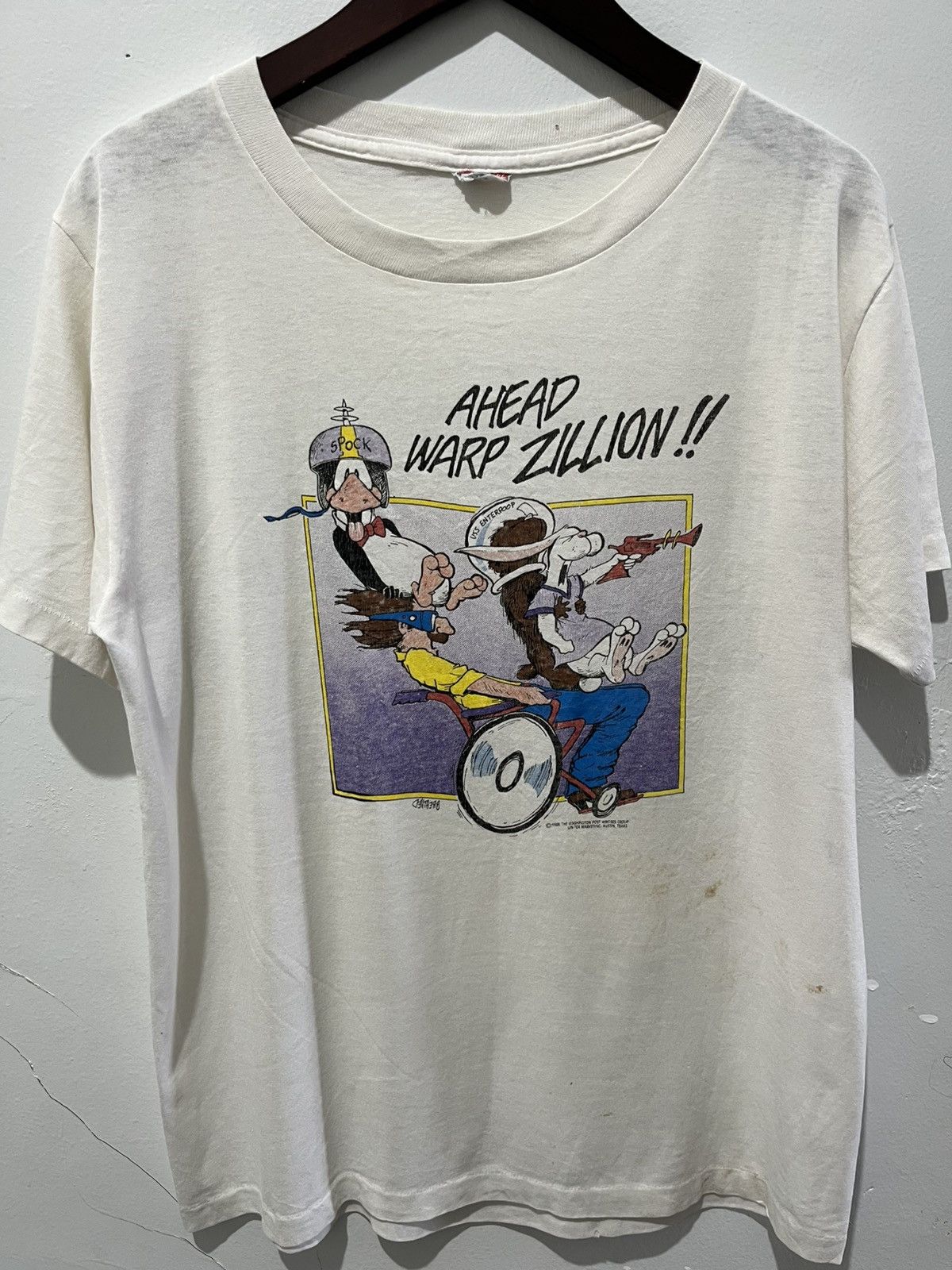 Vintage VTG 1986 AHEAD WARP ZILLION Size US L / EU 52-54 / 3 - 1 Thumbnail