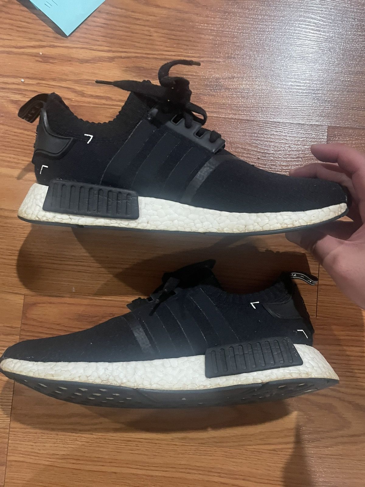 Adidas Adidas NMD R1 Japan Pack Black Size 8.5 Men’s Size US 8.5 / EU 41-42 - 8 Thumbnail