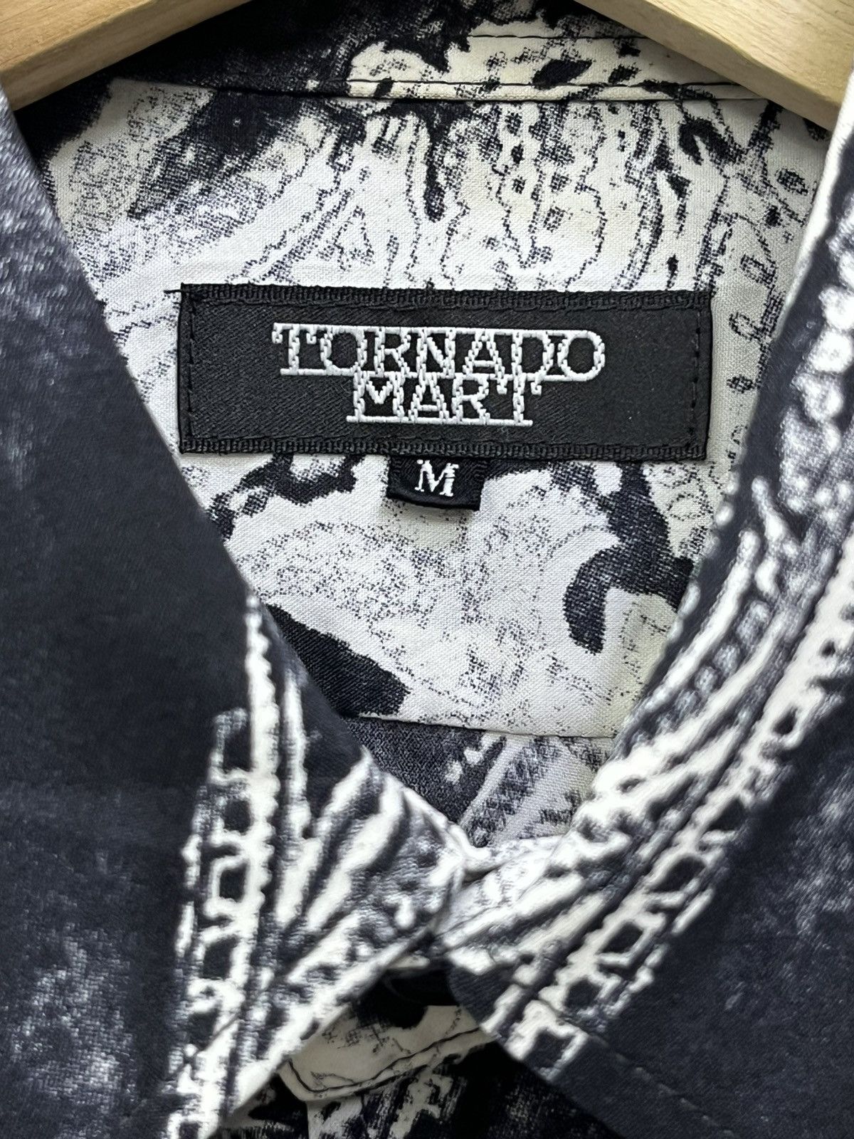 Tornado Mart Vintage Tornado Mart Japan Paisley Sheer Avant Garde Shirt Size S / US 4 / IT 40 - 3 Thumbnail