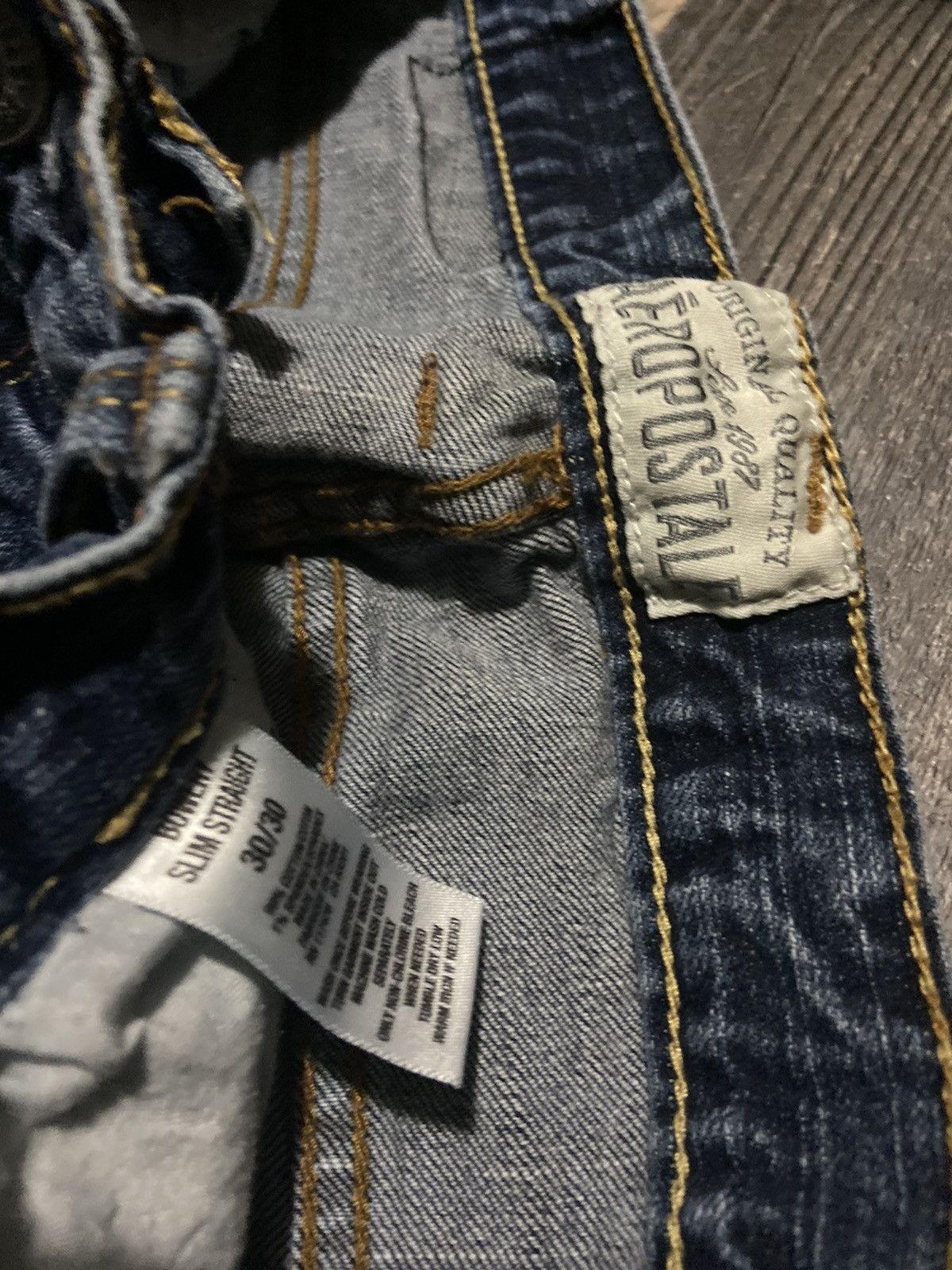 Aeropostale Aeropostale Bowery slim straight jeans Size US 30 / EU 46 - 3 Thumbnail