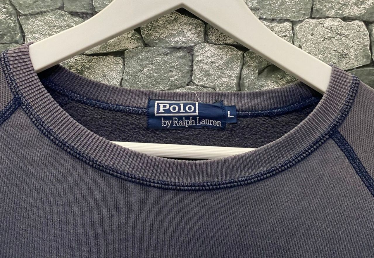 Polo Ralph Lauren Vintage Polo Ralph Lauren Distressed Sweatshirt Size US L / EU 52-54 / 3 - 8 Thumbnail
