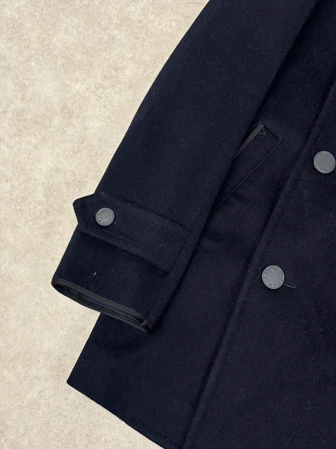 Louis Vuitton Louis Vuitton Navy Wool Double-Breasted Coat Size US M / EU 48-50 / 2 - 8 Thumbnail