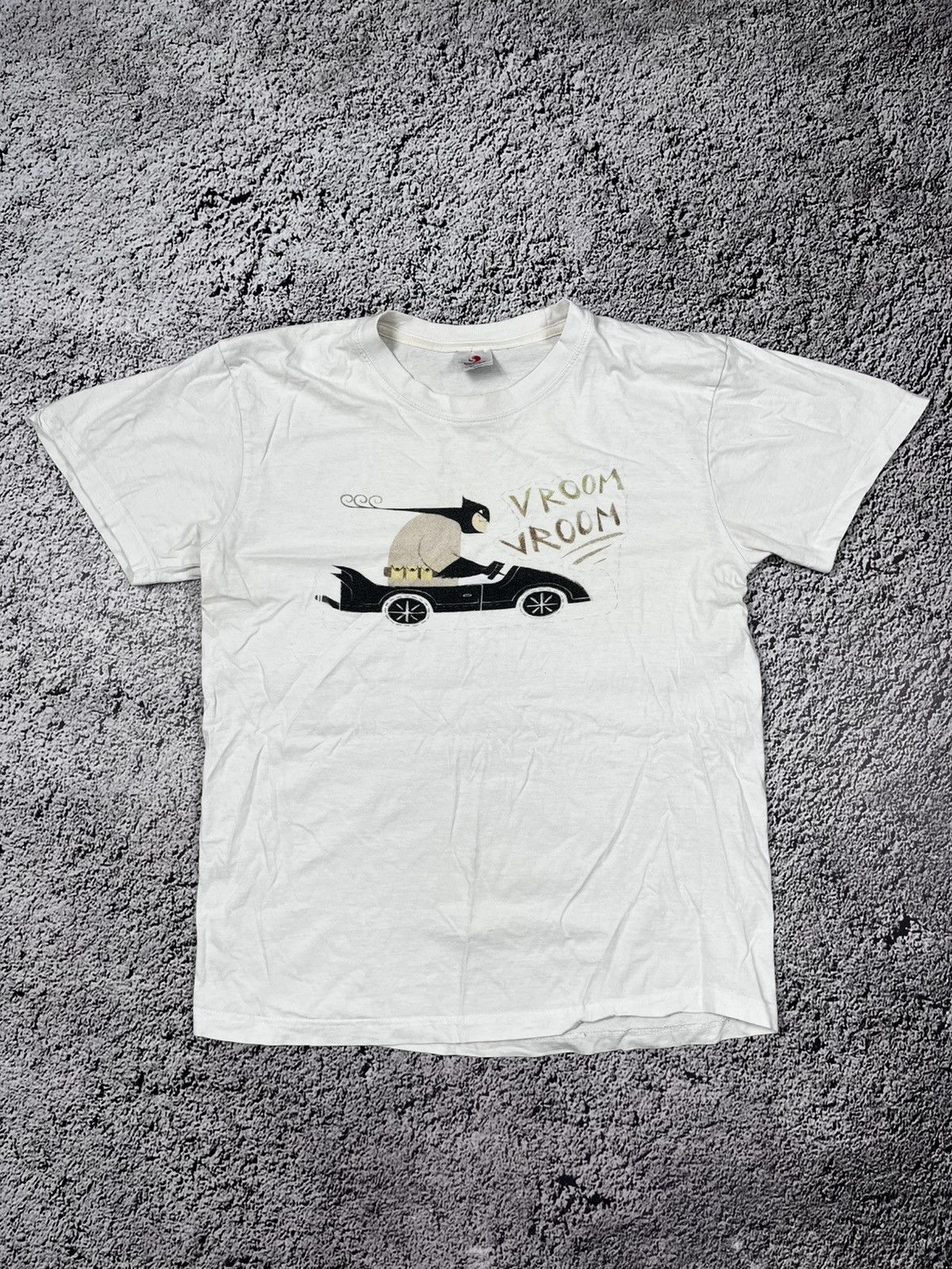 Vintage Y2K Sexy Batman Logo Humor Adult Tee Skate Size M