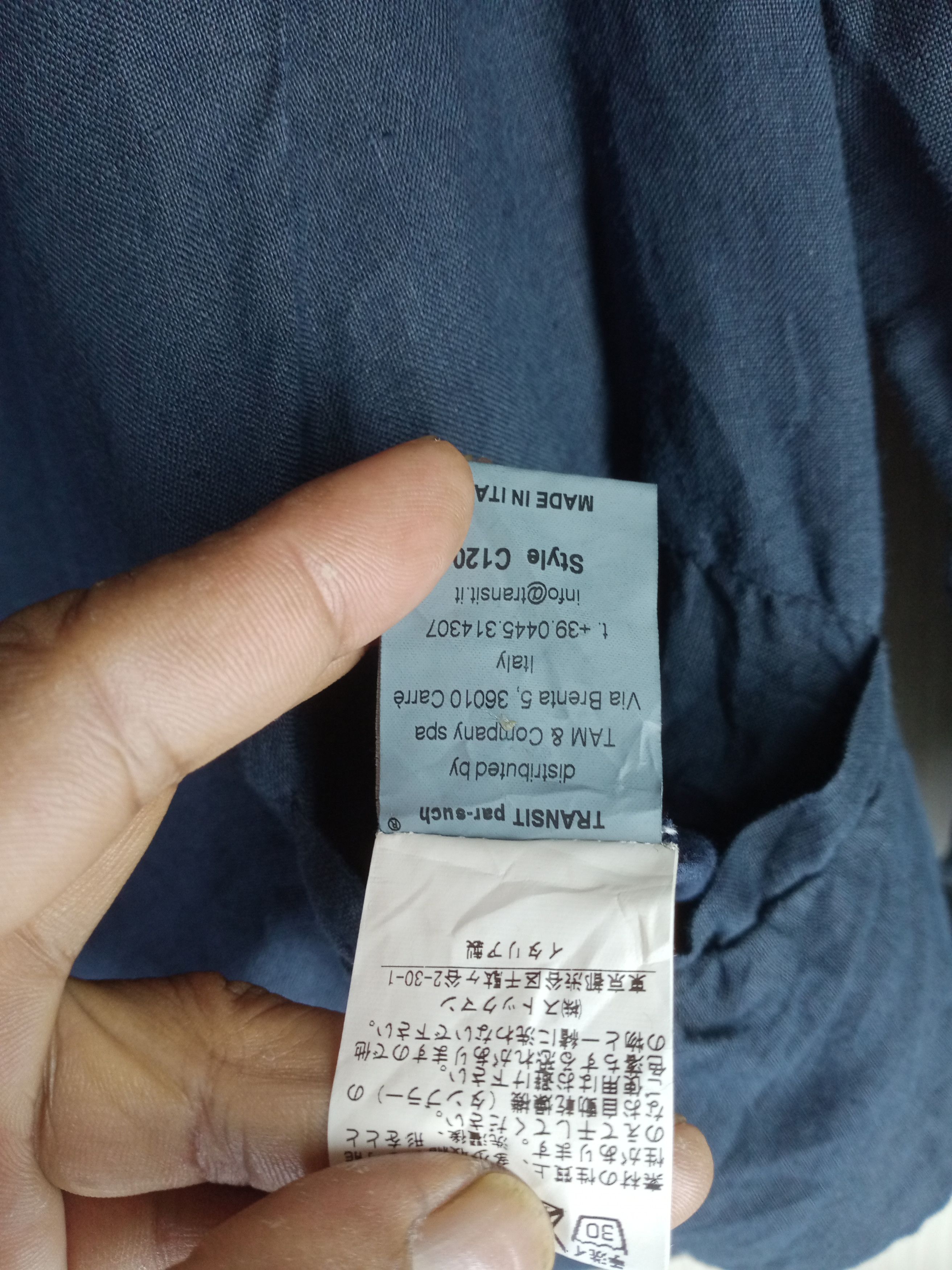 Transit Rare TRANSIT Par-Such Linen Jacket Size S / US 4 / IT 40 - 10 Thumbnail