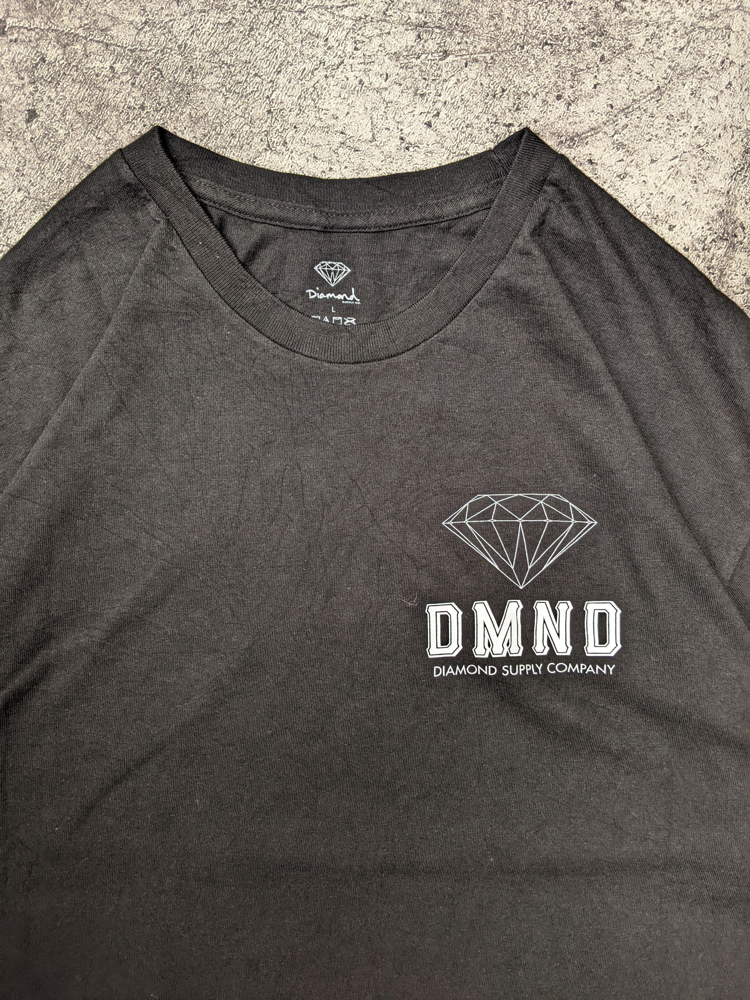 Diamond Supply Co. Double Logo T shirt Size US L / EU 52-54 / 3 - 3 Thumbnail