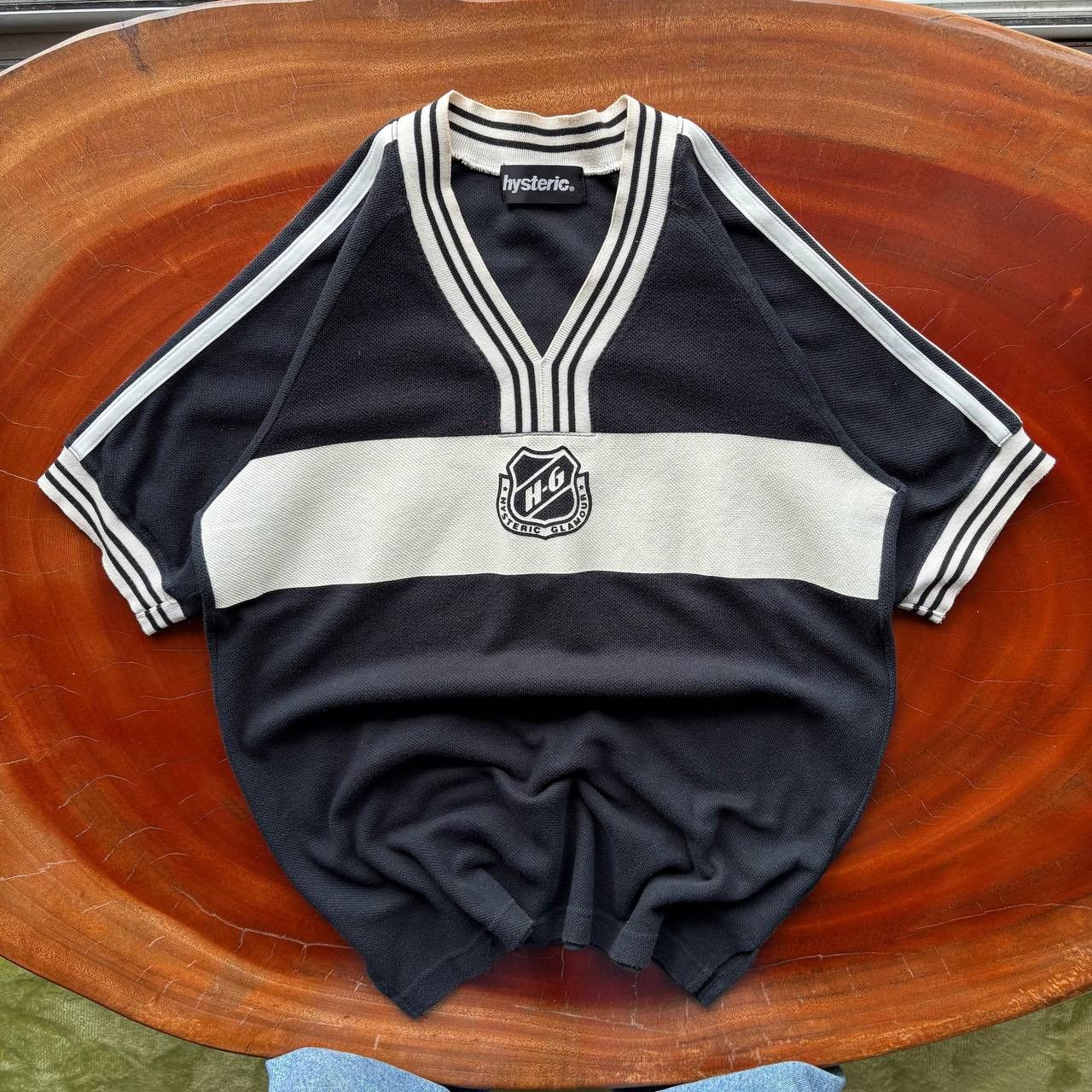 Hysteric Glamour Hysteric Glamour Rugby Style Sports Themed Shirt Size US M / EU 48-50 / 2 - 1 Thumbnail