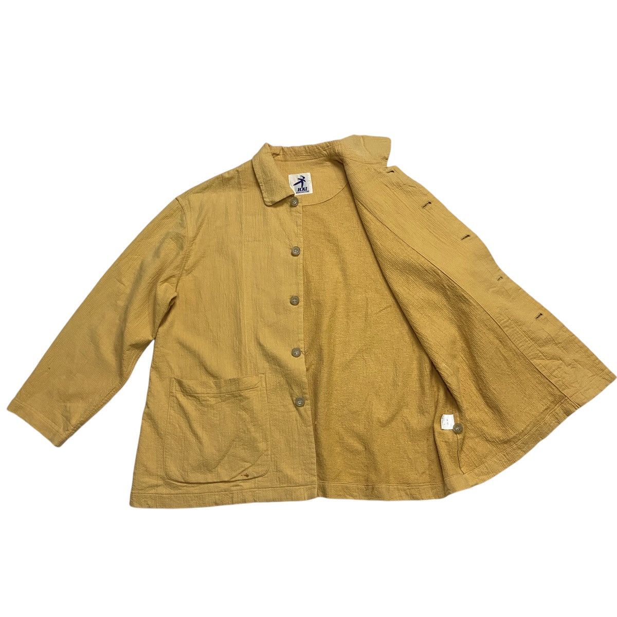 Hai Sporting Gear × Issey Miyake × Japanese Brand Hai Sporting Gear by Issey Miyake Giacca bakers jacket Size US M / EU 48-50 / 2 - 7 Thumbnail