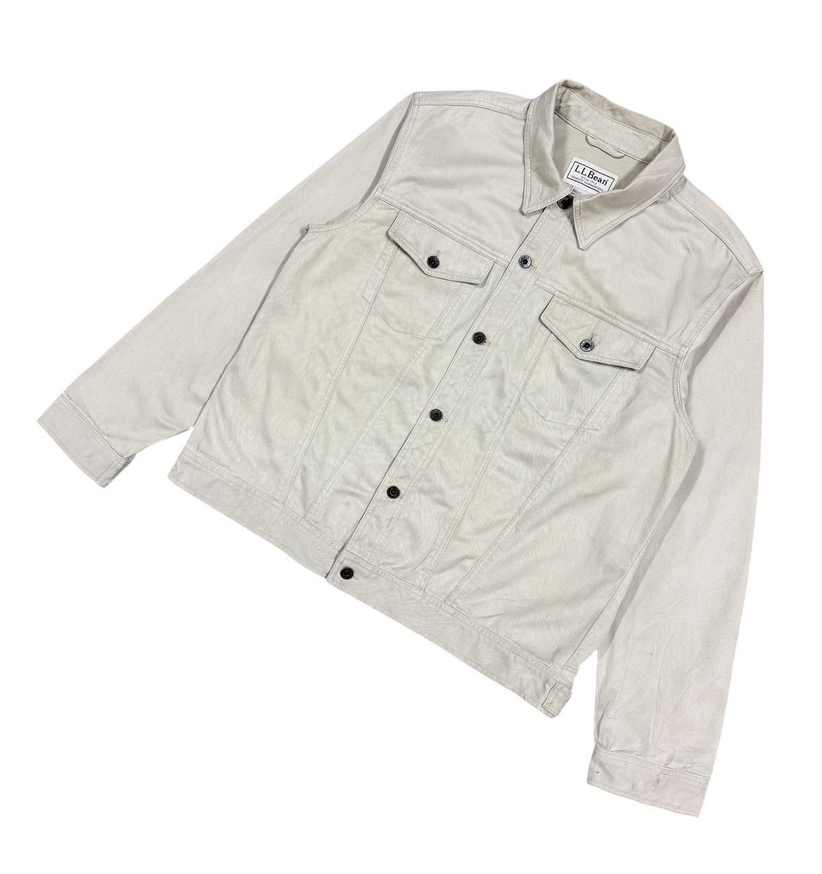 L.L. Bean Vtg🔥LL.Bean Trucker Jacket Size US L / EU 52-54 / 3 - 6 Thumbnail