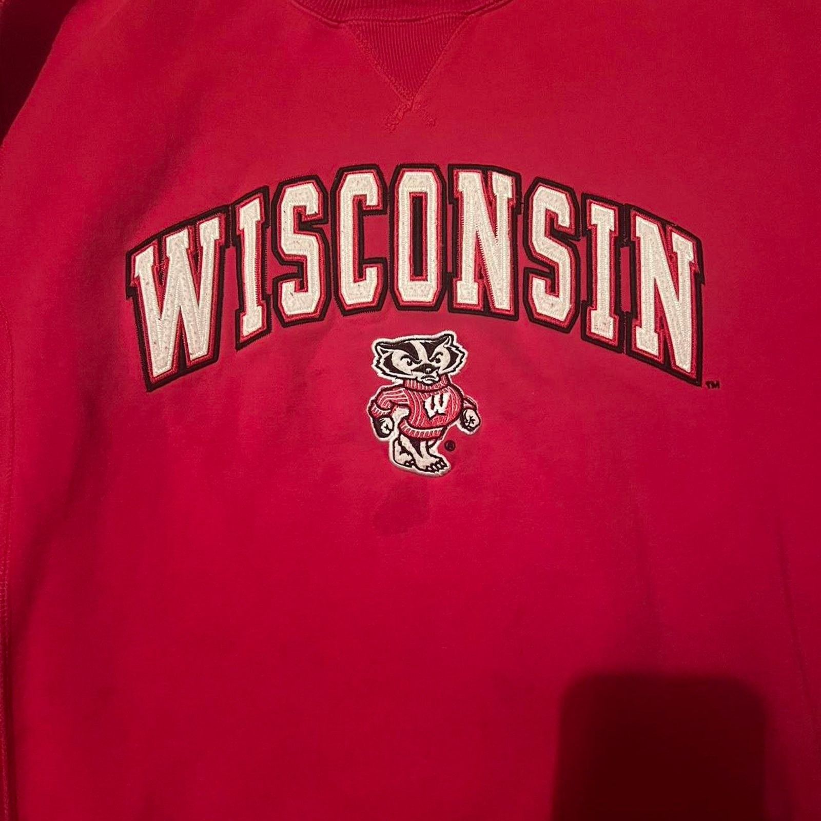 Colosseum Athletics × Nike × Vintage Wisconsin badgers crewneck sweatshirt men large vintage y2k Size US L / EU 52-54 / 3 - 3 Thumbnail