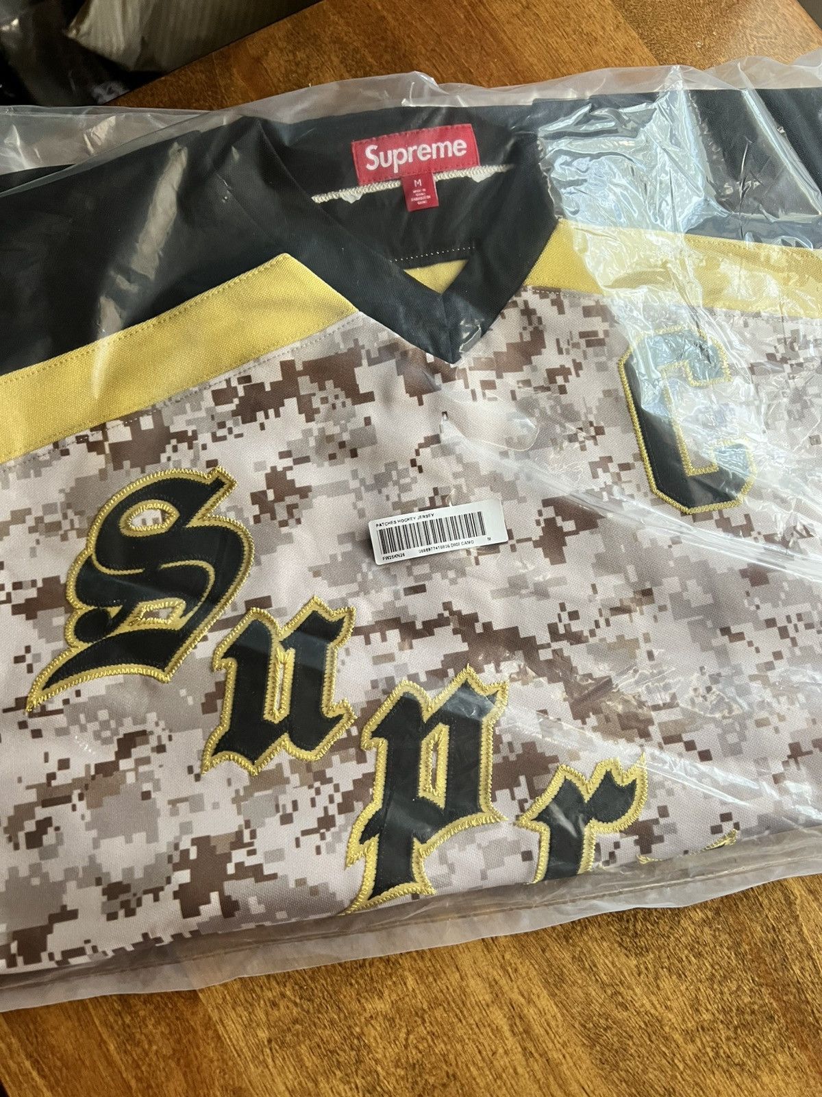 Supreme Supreme Fire & Ice Hockey Jersey Camo Size US M / EU 48-50 / 2 - 4 Thumbnail