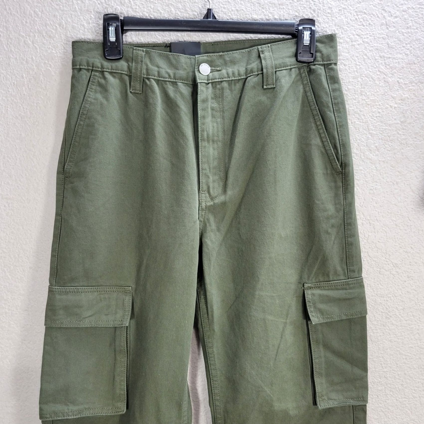 Vintage VINTAGE Echo DRDENIM Women's Cargo Pants Green Straight Regular 29 NWT Size 29" - 3 Thumbnail