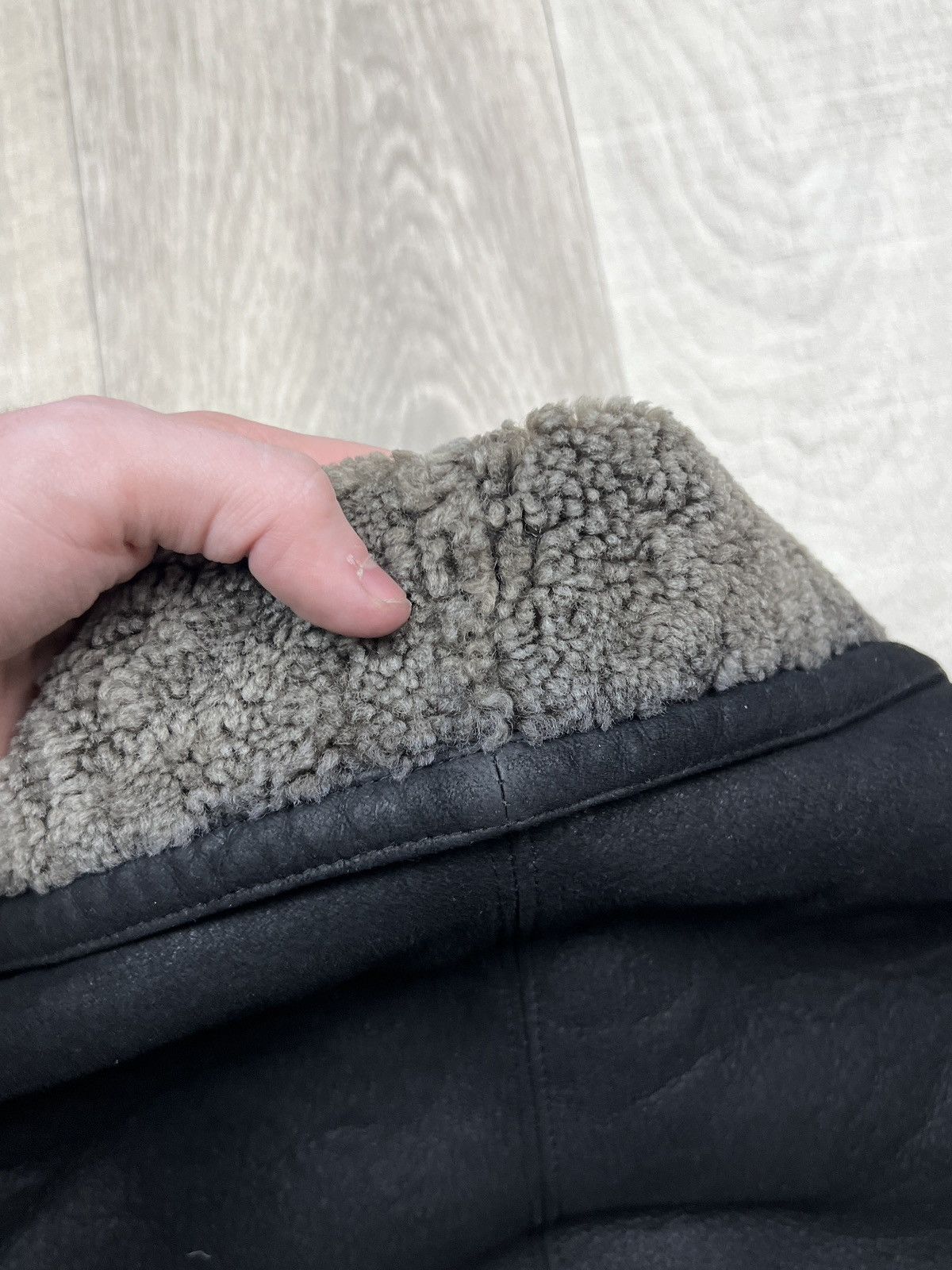 SERAPHIN Seraphin Shearling Leather Coat (Y0284) Size US XXL / EU 58 / 5 - 14 Thumbnail