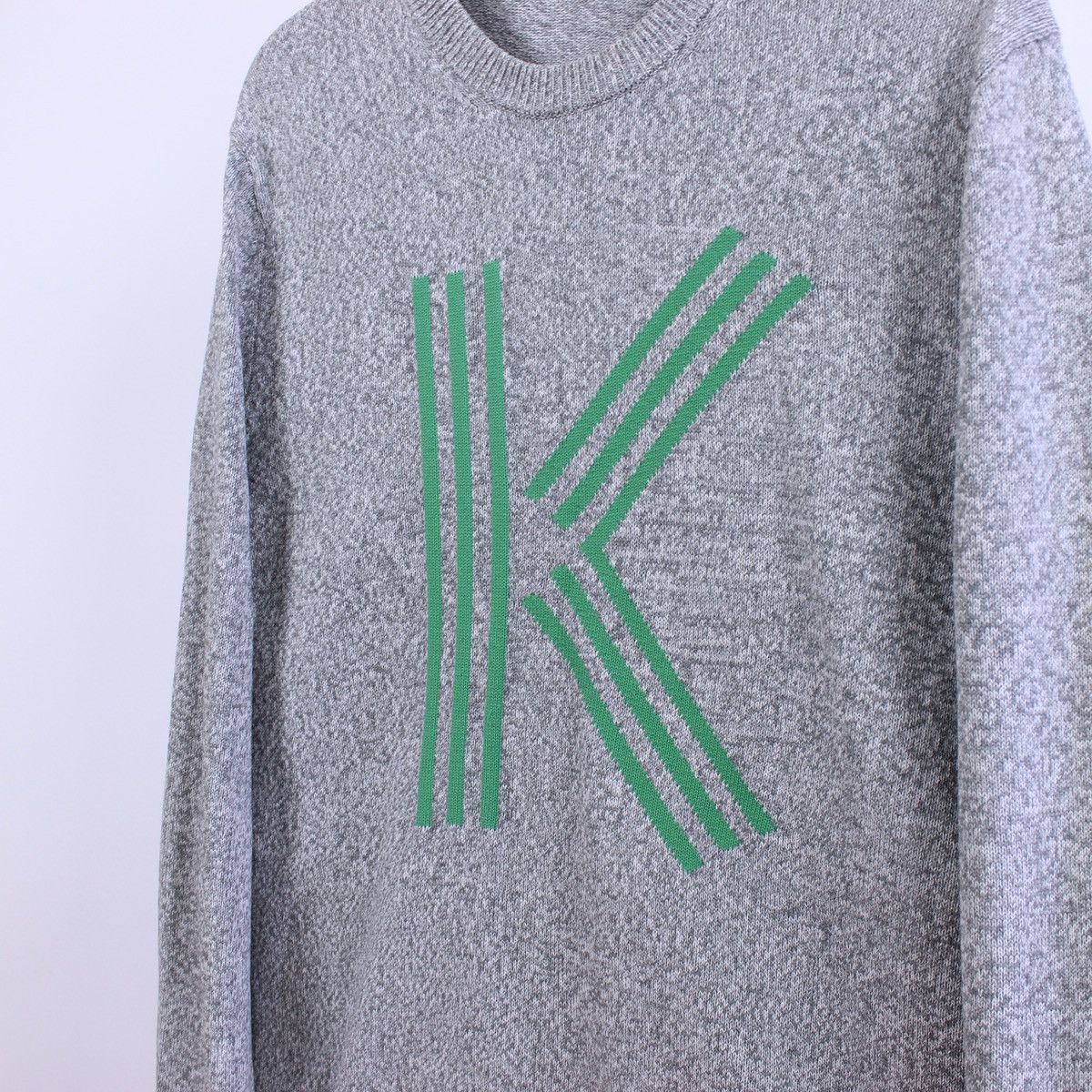 Kenzo Kenzo Knitwear Sweatshirt Central Big Logo Size US L / EU 52-54 / 3 - 4 Thumbnail